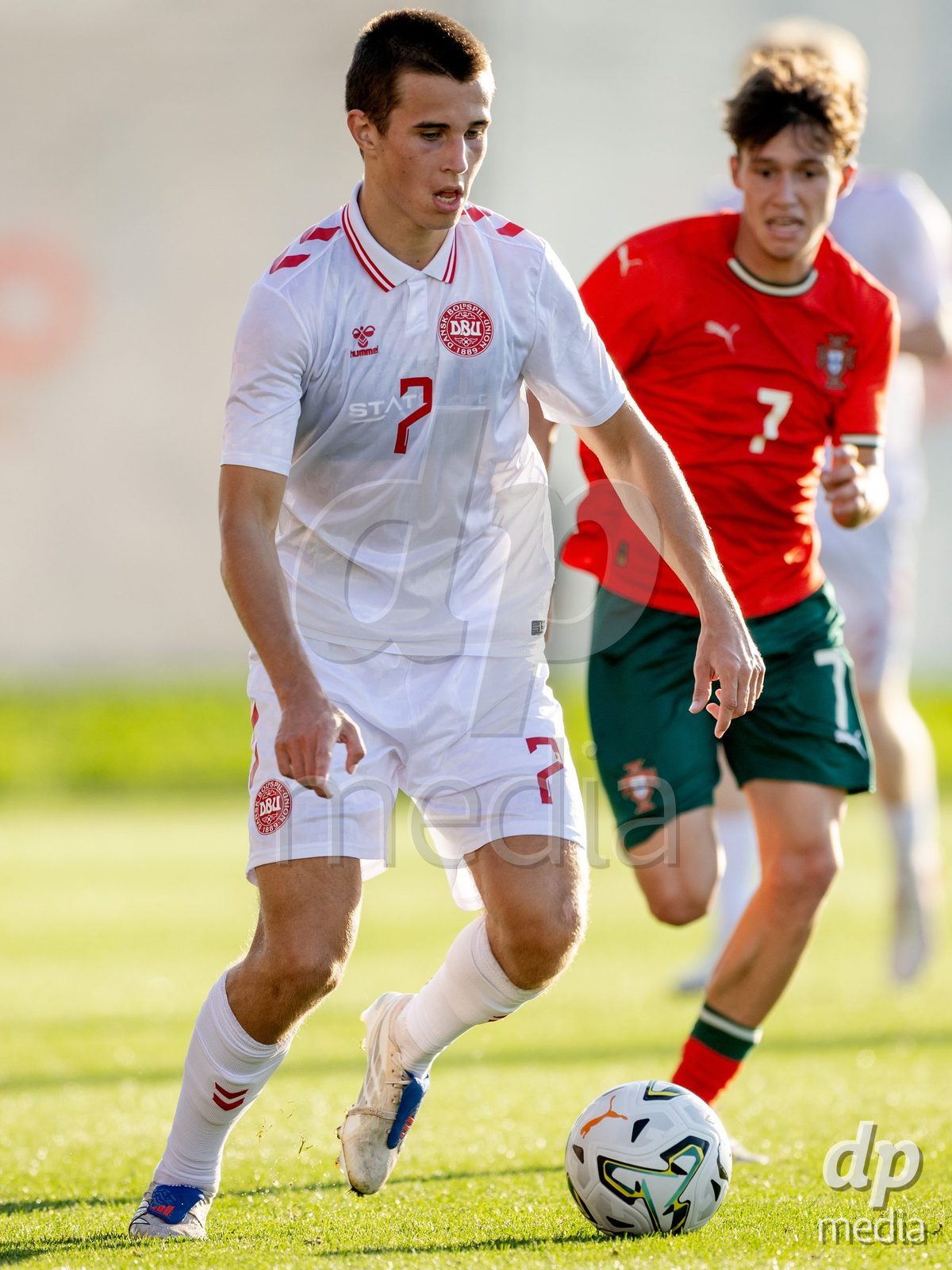 BRAGA, PORTUGAL - OCTOBER 03: during the International Friendly match between Denmark U19 and PORTUGAL U19 at Estadio Amelia Morais on October 03, 2026 in Braga, Portugal