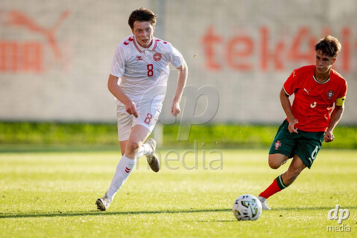 BRAGA, PORTUGAL - OCTOBER 03: during the International Friendly match between Denmark U19 and PORTUGAL U19 at Estadio Amelia Morais on October 03, 2026 in Braga, Portugal
