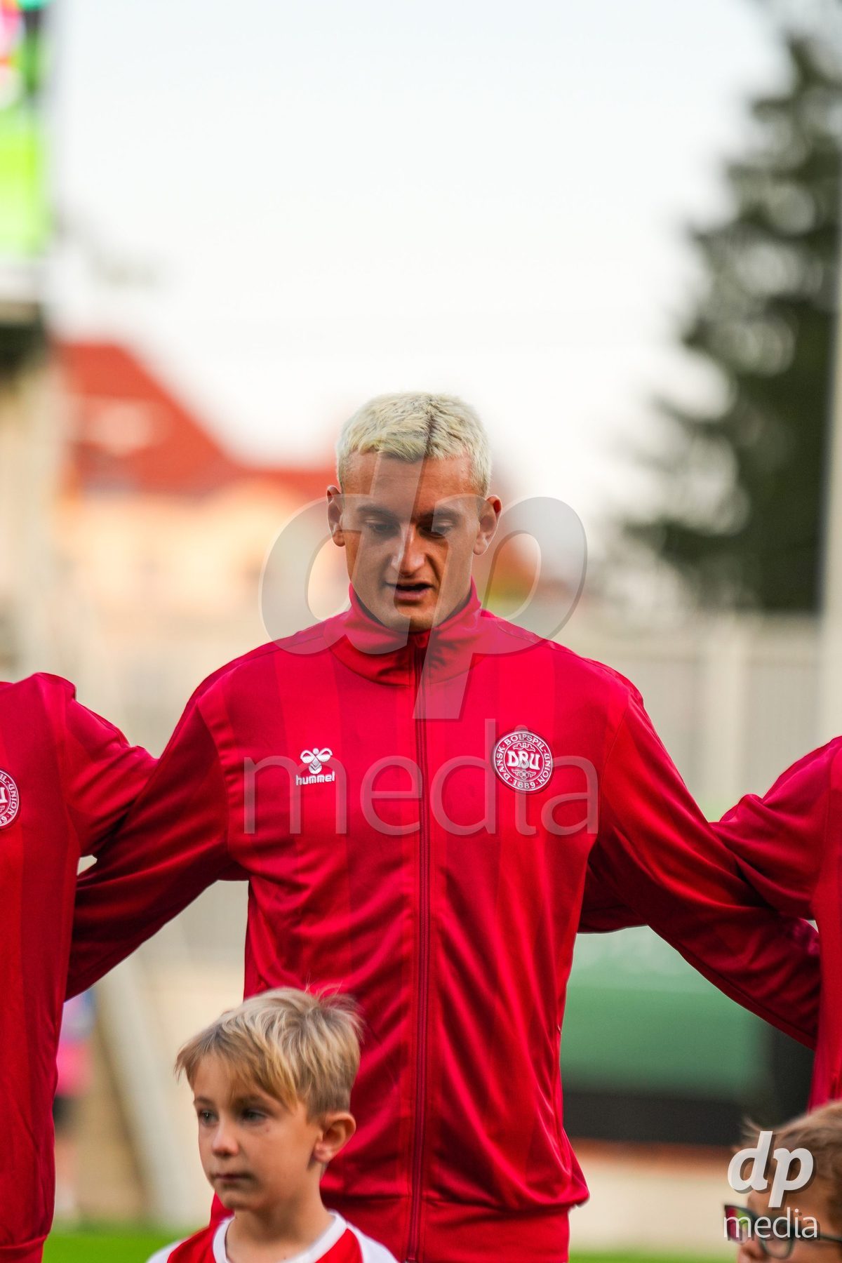 VIENNA, AUSTRIA - OCTOBER 2: Silas Andersen (Dänemark U21, 5) during the UEFA European Qualifiers match between Austria U21 and Denmark U21 at Wiener Sport-Club Stadion on October 2, 2026 in Vienna, Austria.