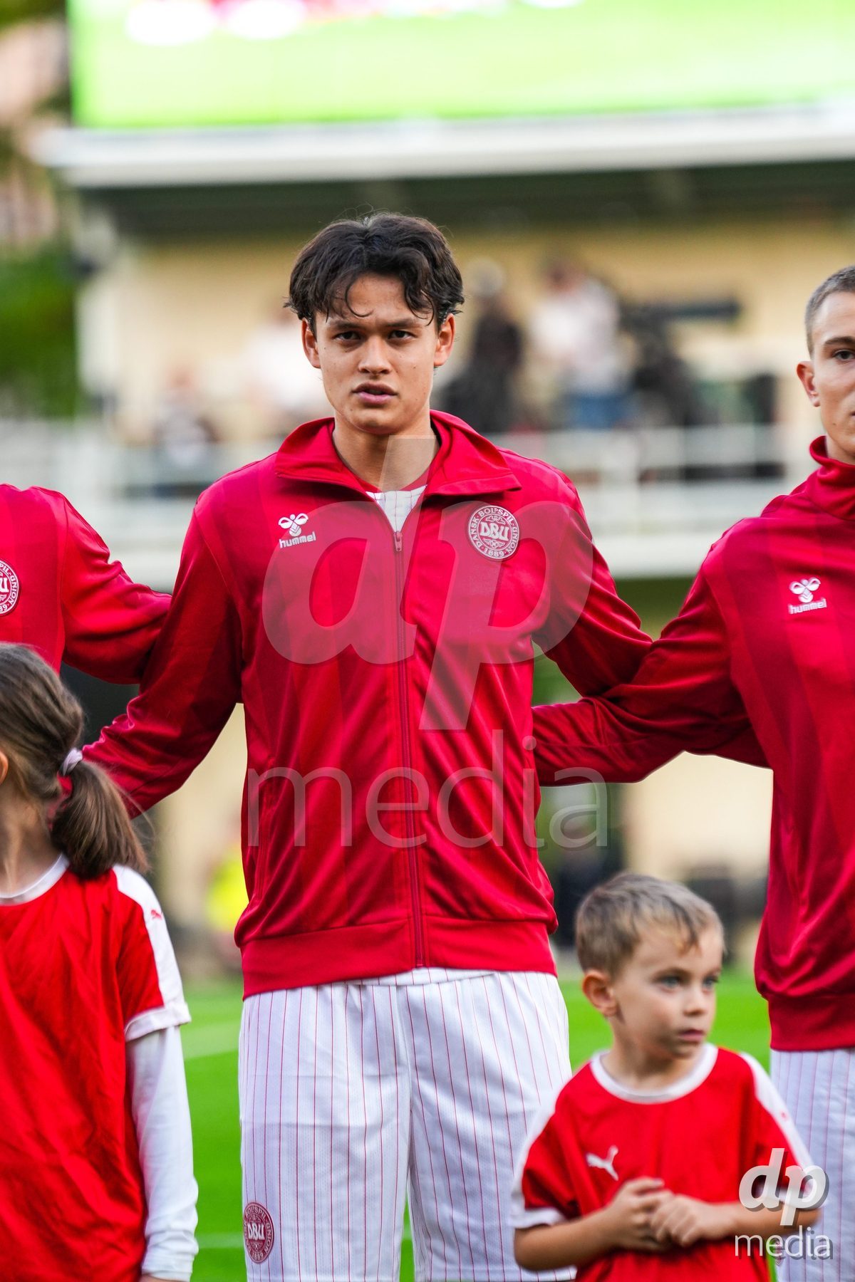 VIENNA, AUSTRIA - OCTOBER 2: Tobias Storm (Dänemark U21, 3) during the UEFA European Qualifiers match between Austria U21 and Denmark U21 at Wiener Sport-Club Stadion on October 2, 2026 in Vienna, Austria.