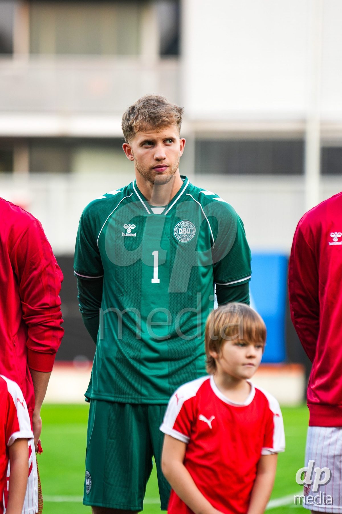 VIENNA, AUSTRIA - OCTOBER 2: Theo Sander (Dänemark U21, 1) during the UEFA European Qualifiers match between Austria U21 and Denmark U21 at Wiener Sport-Club Stadion on October 2, 2026 in Vienna, Austria.