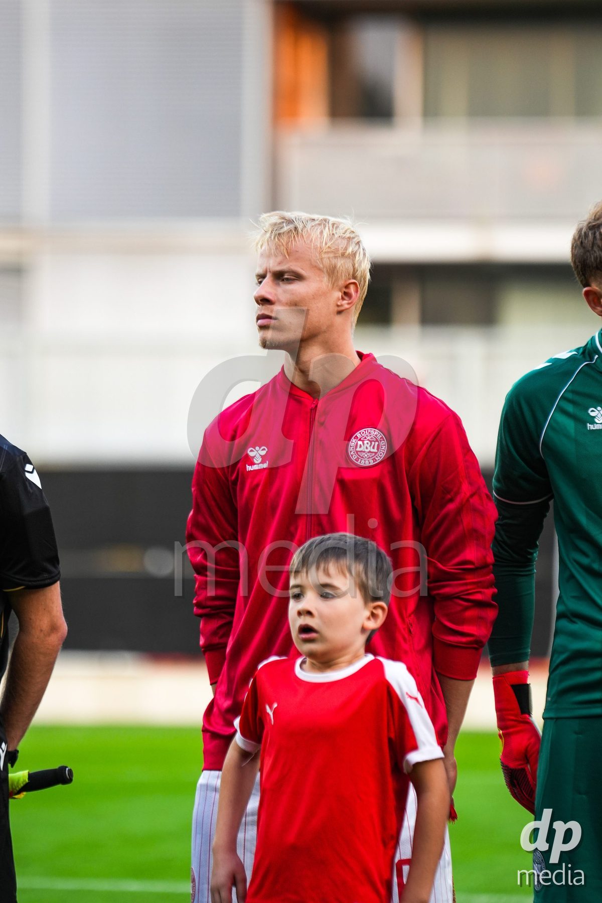 VIENNA, AUSTRIA - OCTOBER 2: Oscar Hojlund (Dänemark U21, 6) during the UEFA European Qualifiers match between Austria U21 and Denmark U21 at Wiener Sport-Club Stadion on October 2, 2026 in Vienna, Austria.
