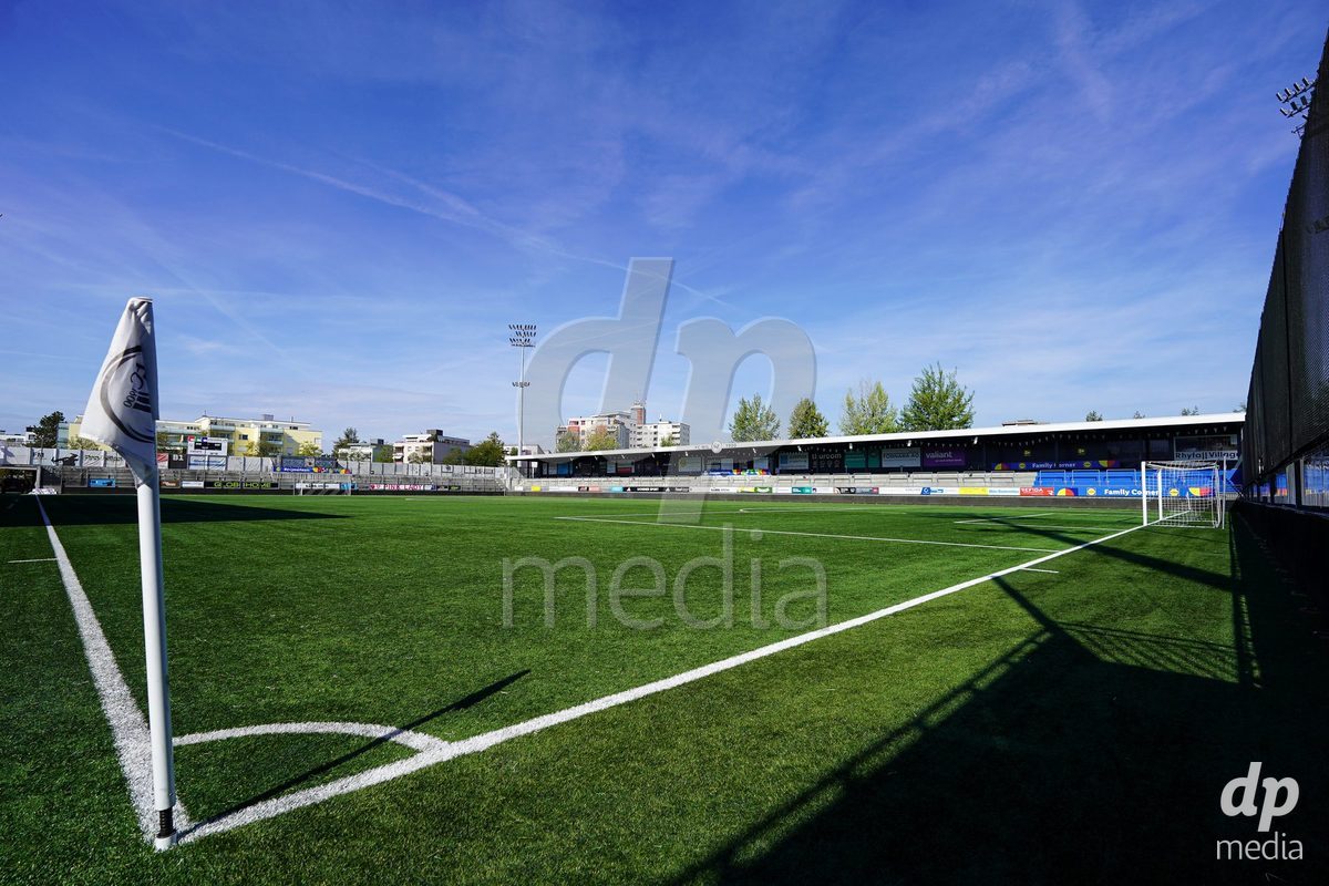 WIL, SWITZERLAND - OCTOBER 4: General view inside the venue prior to the AXA Women's Super League match between FC St. Gallen 1879 and Servette FC Chenois Feminin at Lidl Sportpark on October 4, 2026 in Wil, Switzerland.