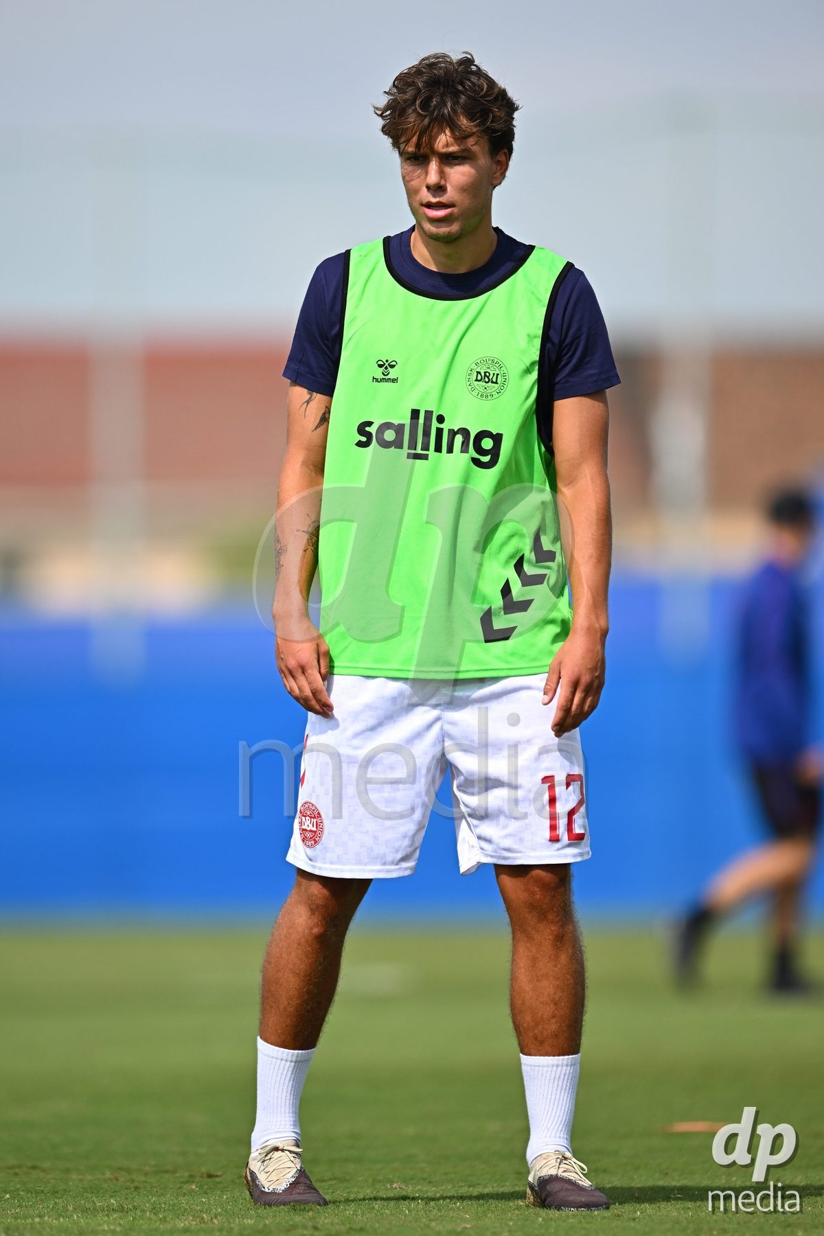 SAN PEDRO DEL PINATAR, SPAIN - OCTOBER 4: Luka Callo of Denmark during the International Friendly match between Denmark U20 and USA U20 at Pinatar Arena on October 4, 2026 in San Pedro del Pinatar, Spain.