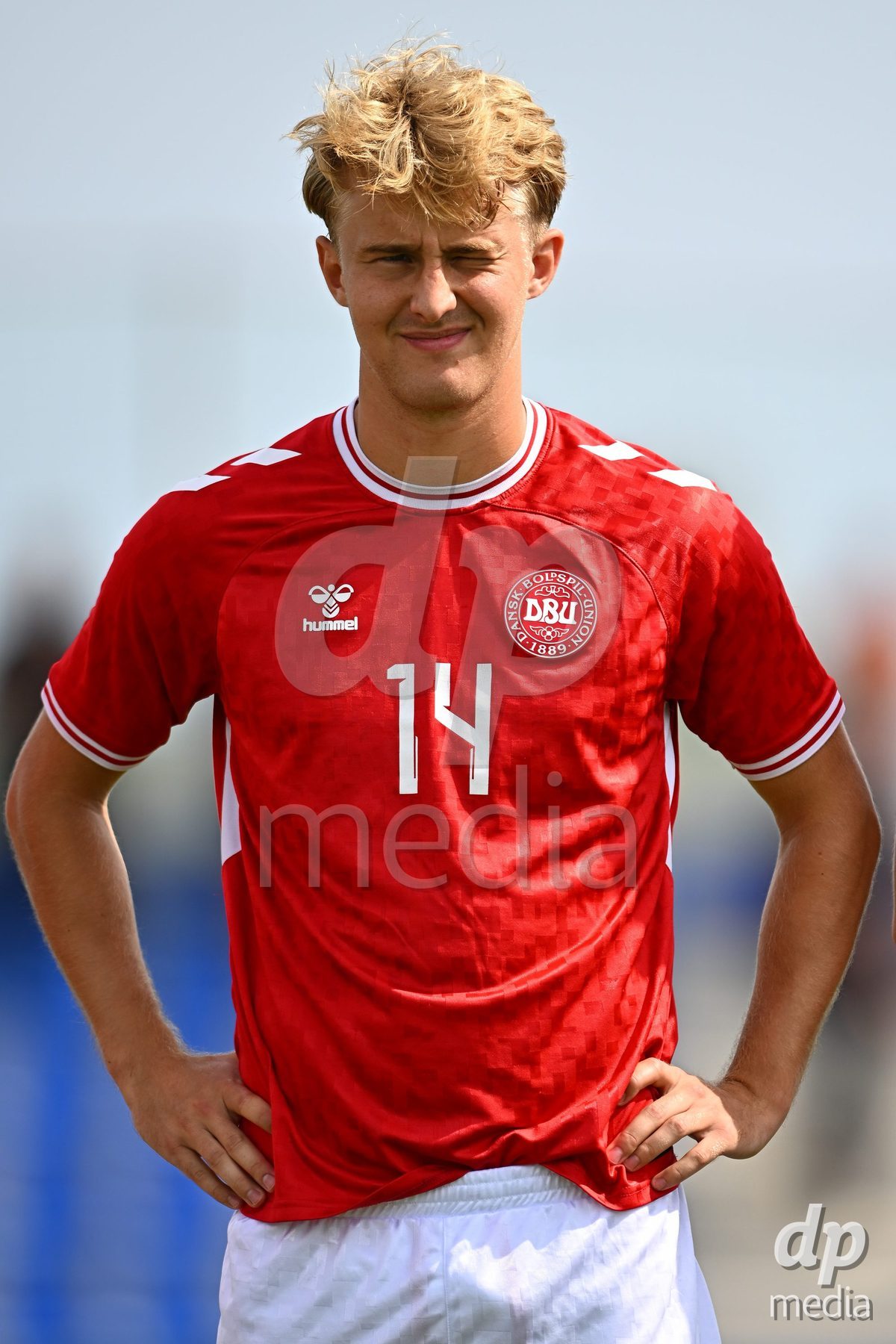 SAN PEDRO DEL PINATAR, SPAIN - OCTOBER 4: Philip Sondergaard of Denmark during the International Friendly match between Denmark U20 and USA U20 at Pinatar Arena on October 4, 2026 in San Pedro del Pinatar, Spain.
