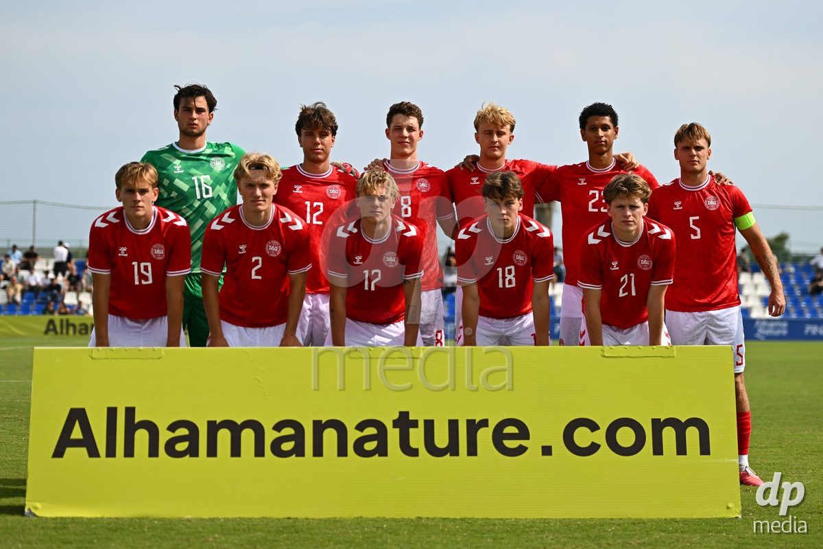 SAN PEDRO DEL PINATAR, SPAIN - OCTOBER 4: The International Friendly match between Denmark U20 and USA U20 at Pinatar Arena on October 4, 2026 in San Pedro del Pinatar, Spain.