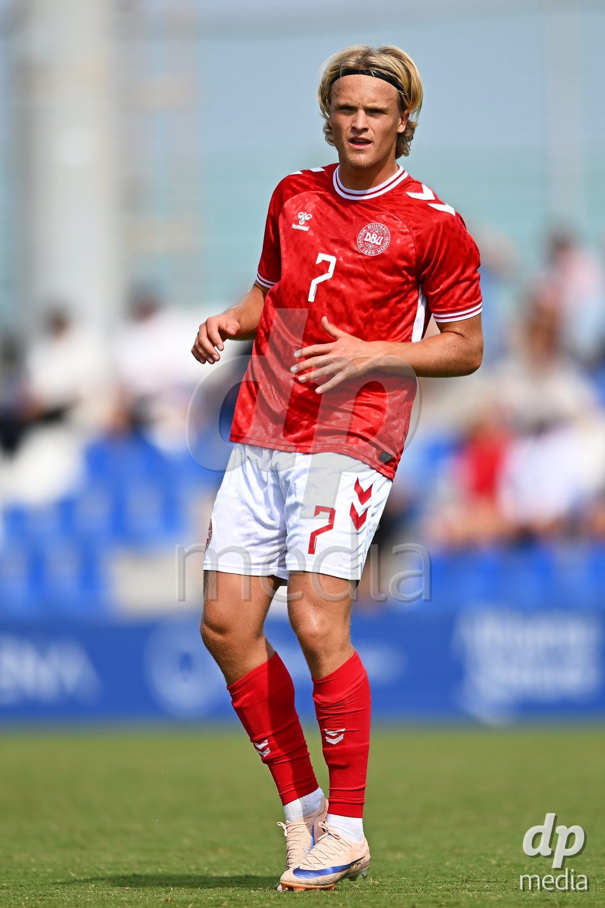SAN PEDRO DEL PINATAR, SPAIN - OCTOBER 4: Malte Heyde of Denmark during the International Friendly match between Denmark U20 and USA U20 at Pinatar Arena on October 4, 2026 in San Pedro del Pinatar, Spain.