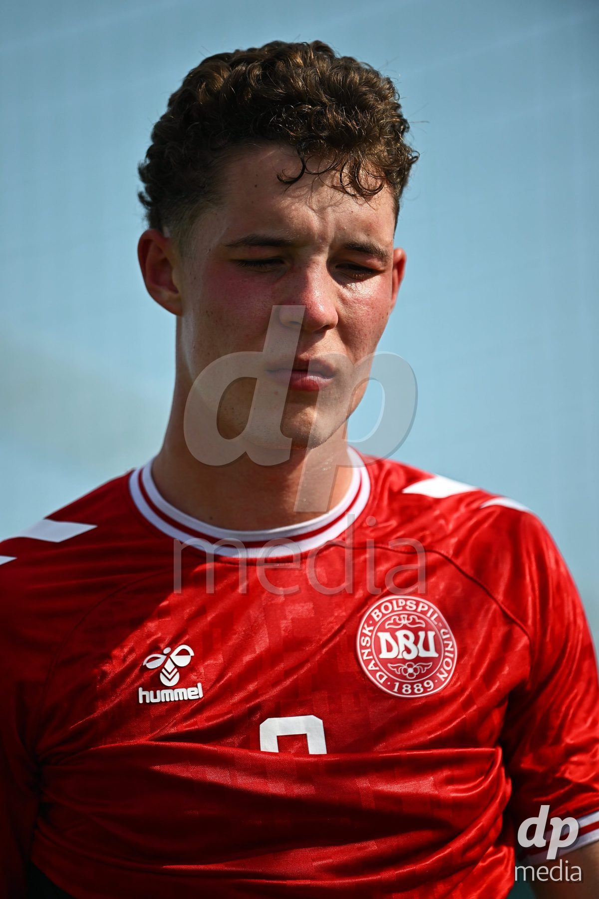 SAN PEDRO DEL PINATAR, SPAIN - OCTOBER 4: Jonatan Lindekilde of Denmark during the International Friendly match between Denmark U20 and USA U20 at Pinatar Arena on October 4, 2026 in San Pedro del Pinatar, Spain.