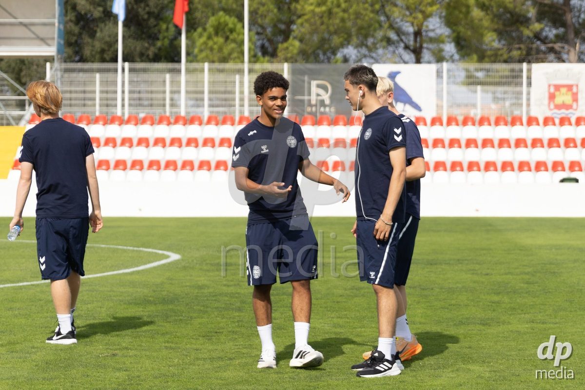 SANTAREM, PORTUGAL - OCTOBER 3: Lawn recognition before the International Friendly match between Denmark U16 and Turkiye U16 at Campo Cha das Padeiras on October 3, 2026 in Santarem, Portugal.