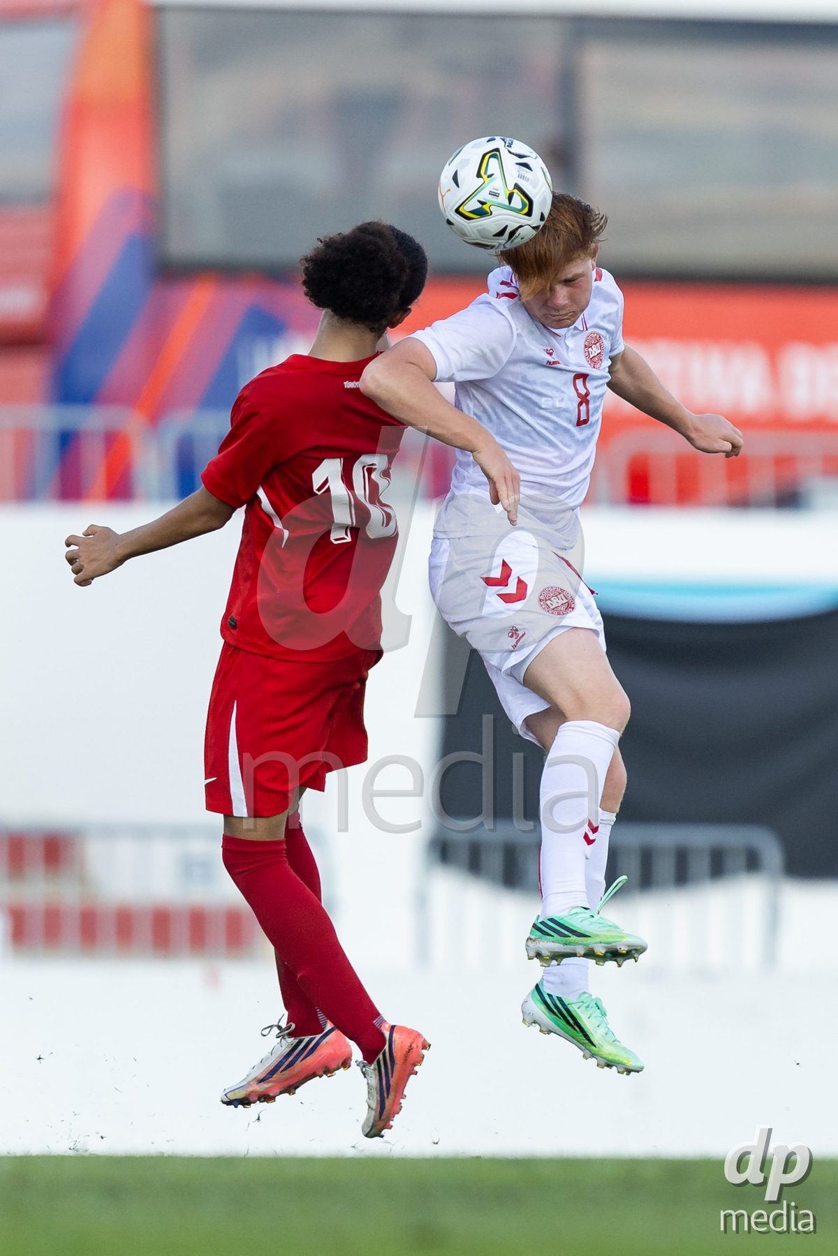 SANTAREM, PORTUGAL - OCTOBER 3: Albert K. Nielsen during the International Friendly match between Denmark U16 and Turkiye U16 at Campo Cha das Padeiras on October 3, 2026 in Santarem, Portugal.