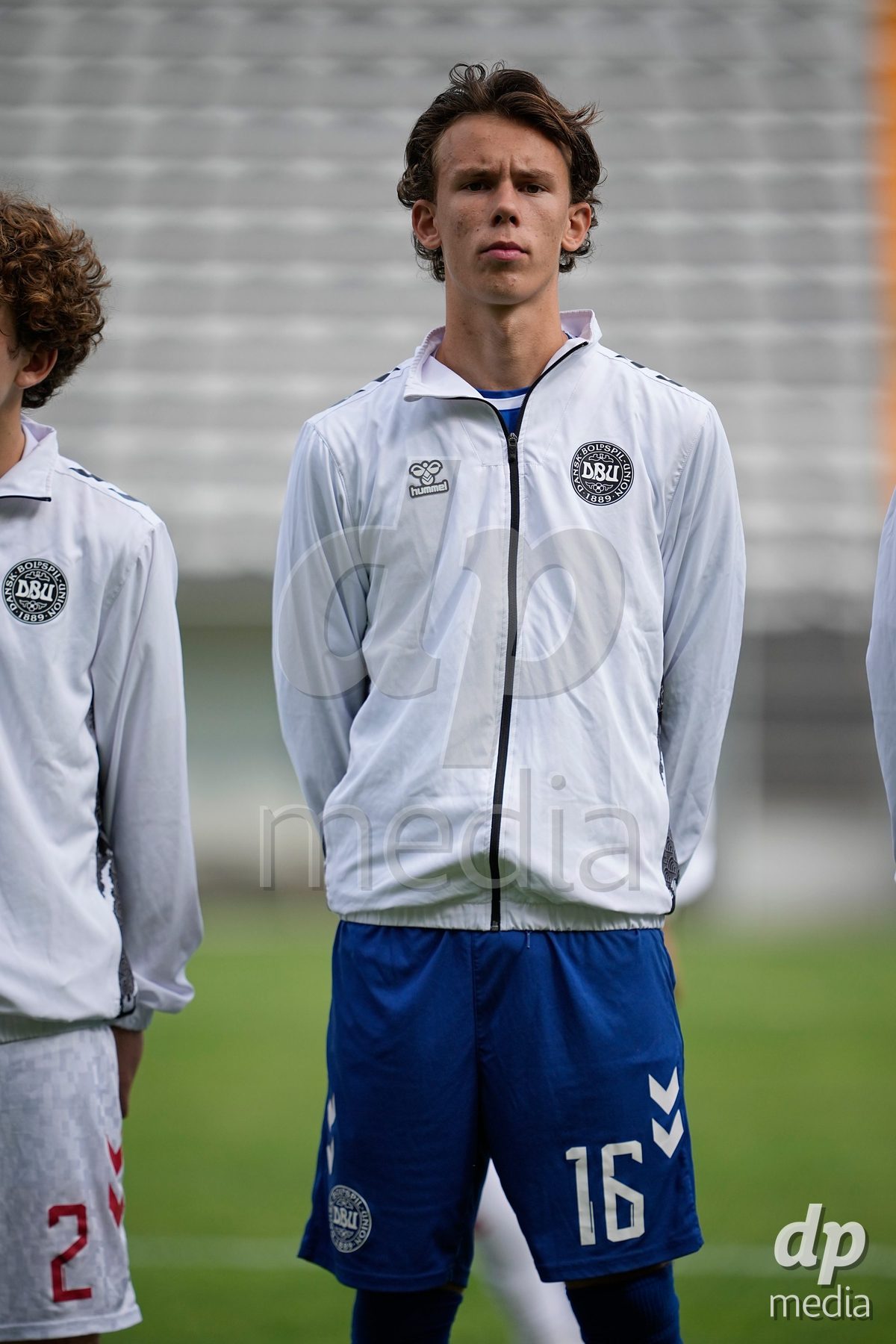 CALDAS DA RAINHA, PORTUGAL - OCTOBER 6: Max Horn of Denmark during the International Friendly match between Romania U16 and Denmark U16 at Campo da Mata on October 6, 2026 in Caldas da Rainha, Portugal.