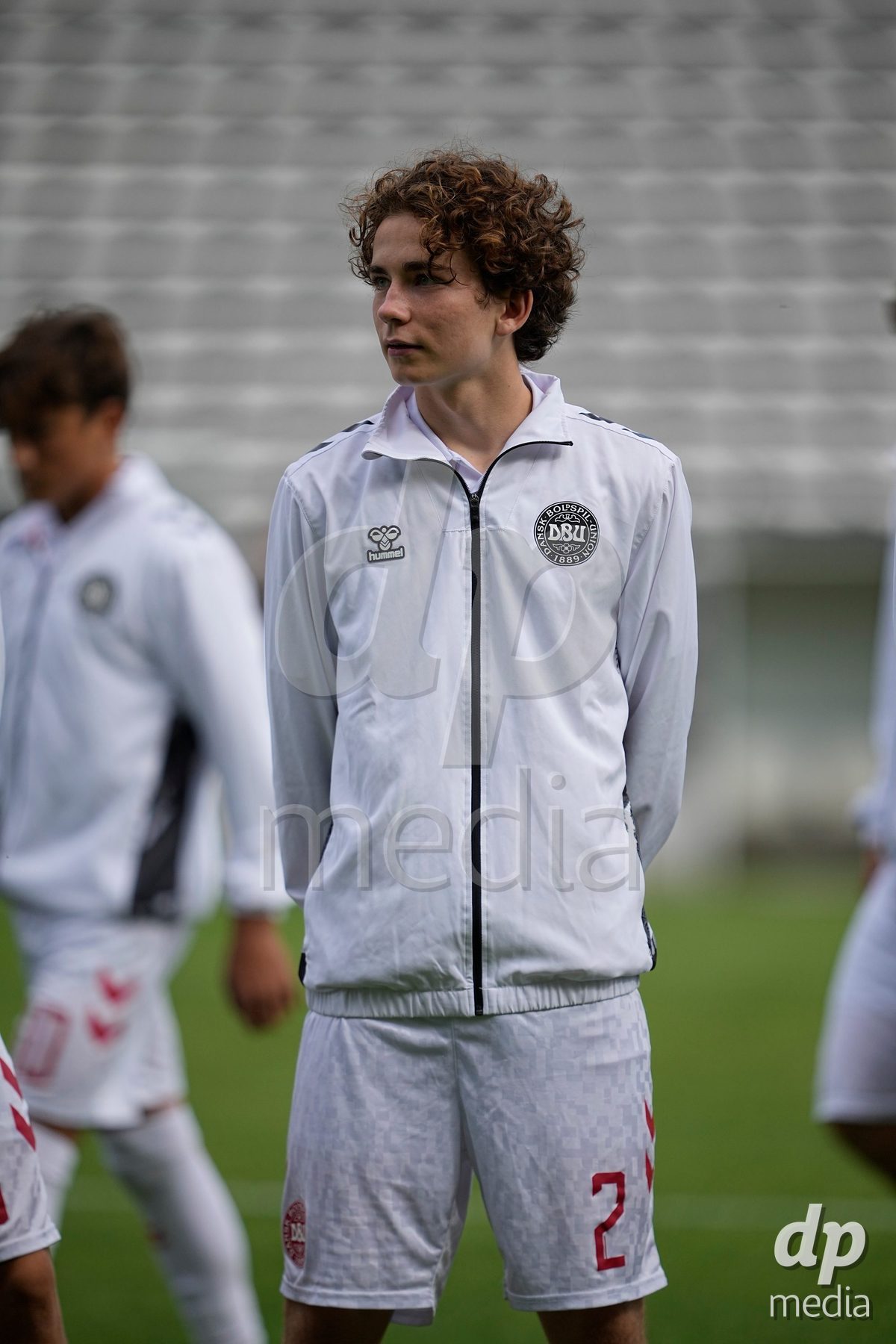 CALDAS DA RAINHA, PORTUGAL - OCTOBER 6: Villads Peltola of Denmark during the International Friendly match between Romania U16 and Denmark U16 at Campo da Mata on October 6, 2026 in Caldas da Rainha, Portugal.