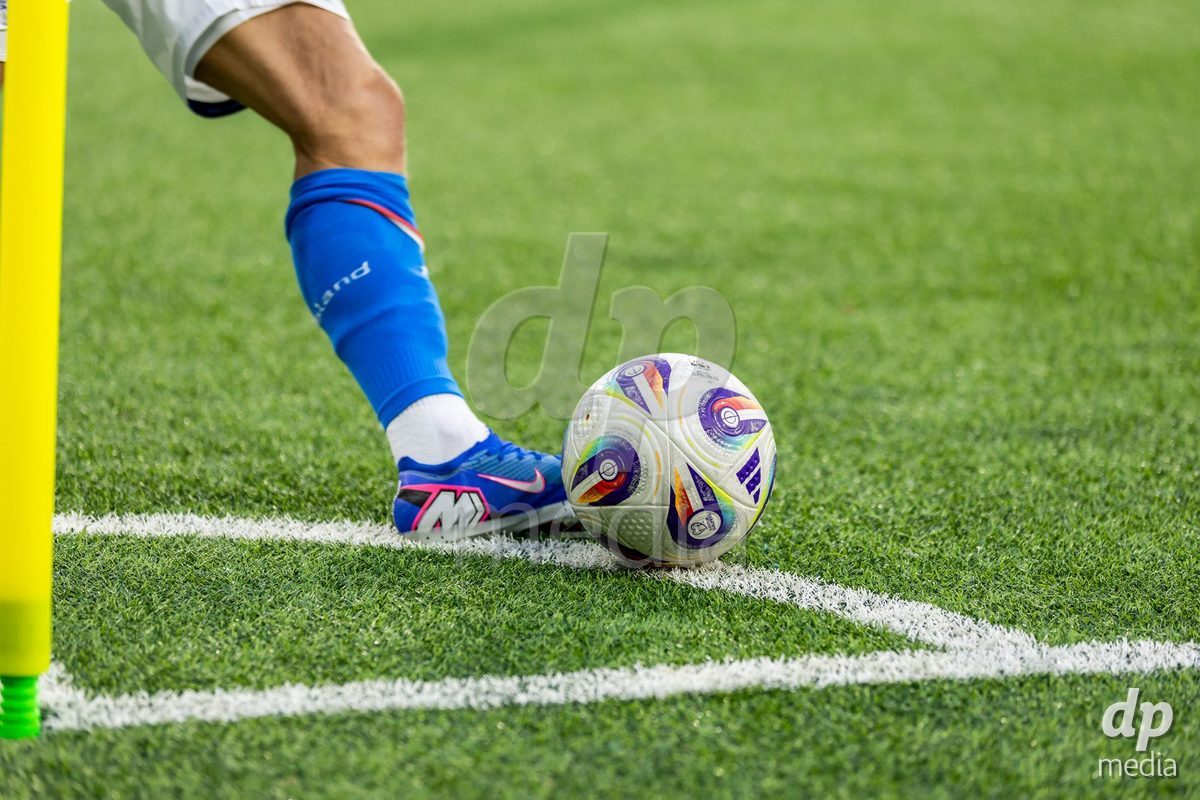 TORSHAVN, FAROE ISLANDS - OCTOBER 6: Iceland player during the UEFA European Qualifiers match between Faroe Islands U21 and Iceland U21 at Torsvollur on October 6, 2026 in Torshavn, Faroe Islands.