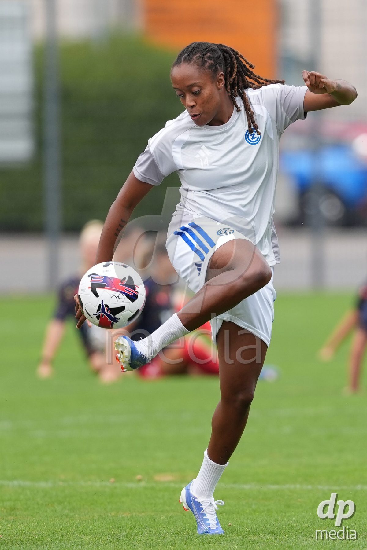 Schweiz: AXA Women's Super League 2026/2027, GC Frauenfussball vs FC Rapperswil-Jona - Stadion Letzigrund, Zürich: Paige Alicia Bailey Gayle (14 Grasshoppers)