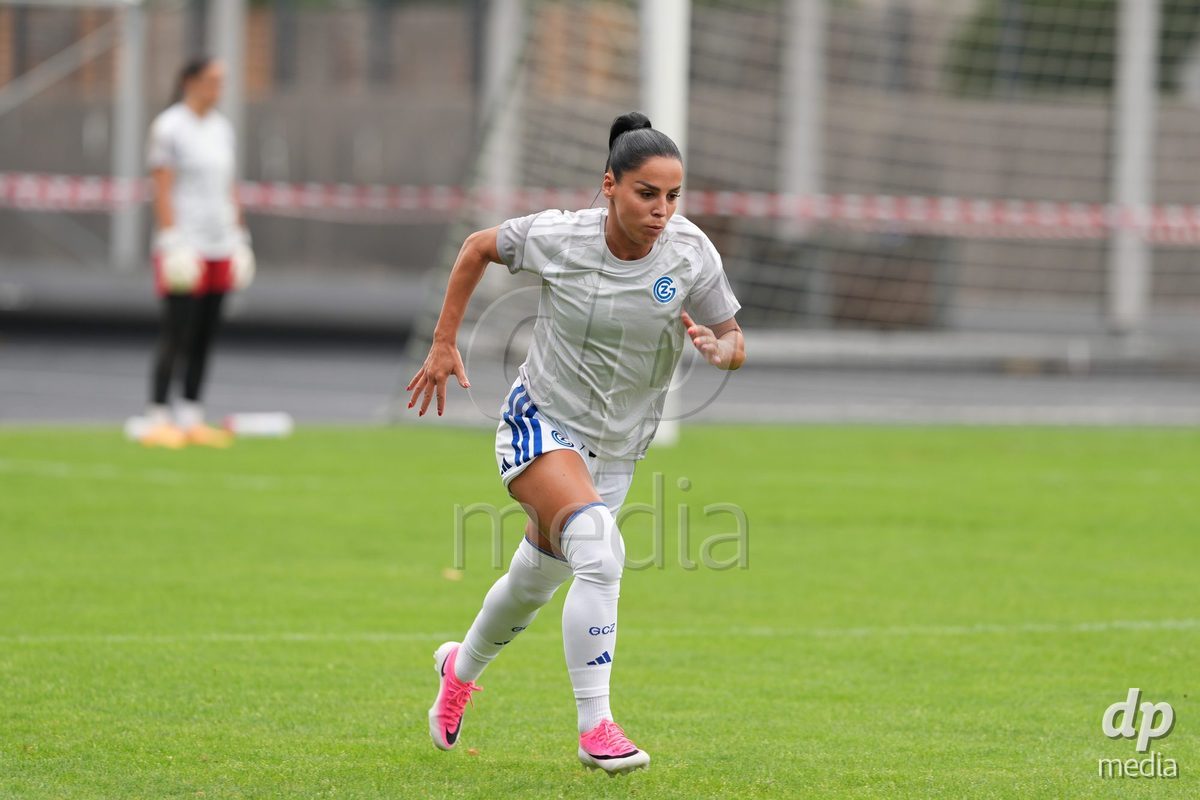 Schweiz: AXA Women's Super League 2026/2027, GC Frauenfussball vs FC Rapperswil-Jona - Stadion Letzigrund, Zürich: Qendresa Krasniqi (9 Grasshoppers)
