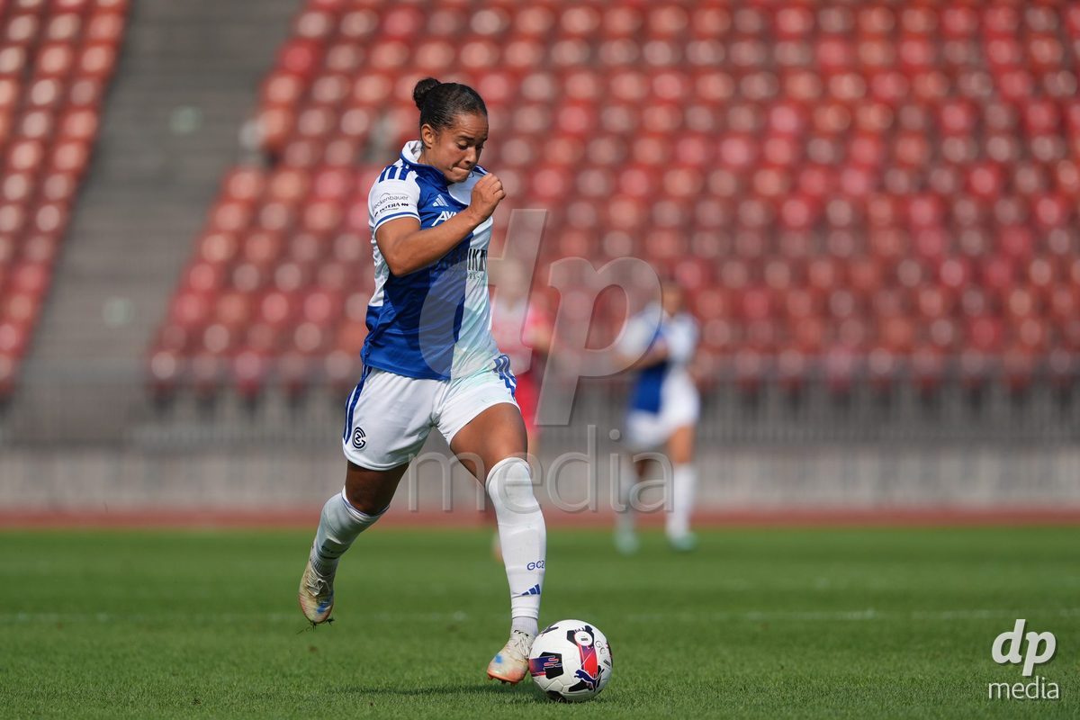 Schweiz: AXA Women's Super League 2026/2027, GC Frauenfussball vs FC Rapperswil-Jona - Stadion Letzigrund, Zürich: Kayla Jay Mckenna (12 Grasshoppers)