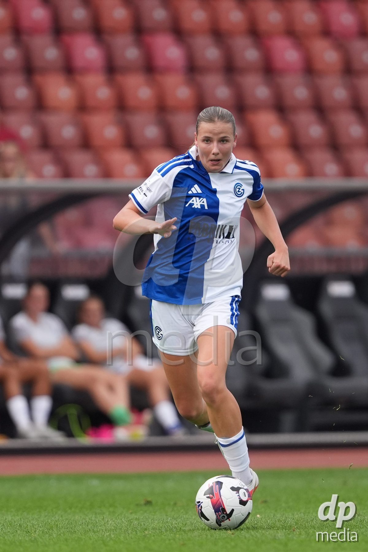 Schweiz: AXA Women's Super League 2026/2027, GC Frauenfussball vs FC Rapperswil-Jona - Stadion Letzigrund, Zürich: Giulia Looser (24 Grasshoppers)