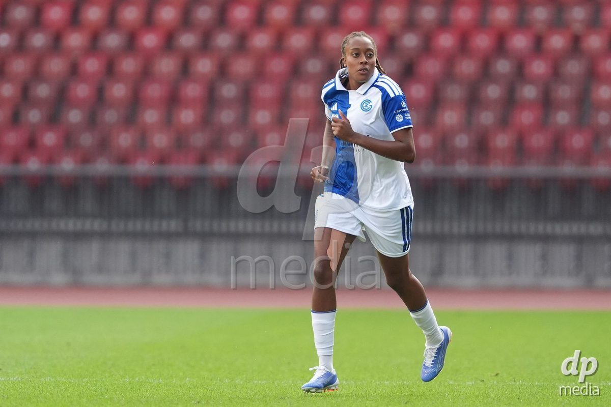 Schweiz: AXA Women's Super League 2026/2027, GC Frauenfussball vs FC Rapperswil-Jona - Stadion Letzigrund, Zürich: Paige Alicia Bailey Gayle (14 Grasshoppers)