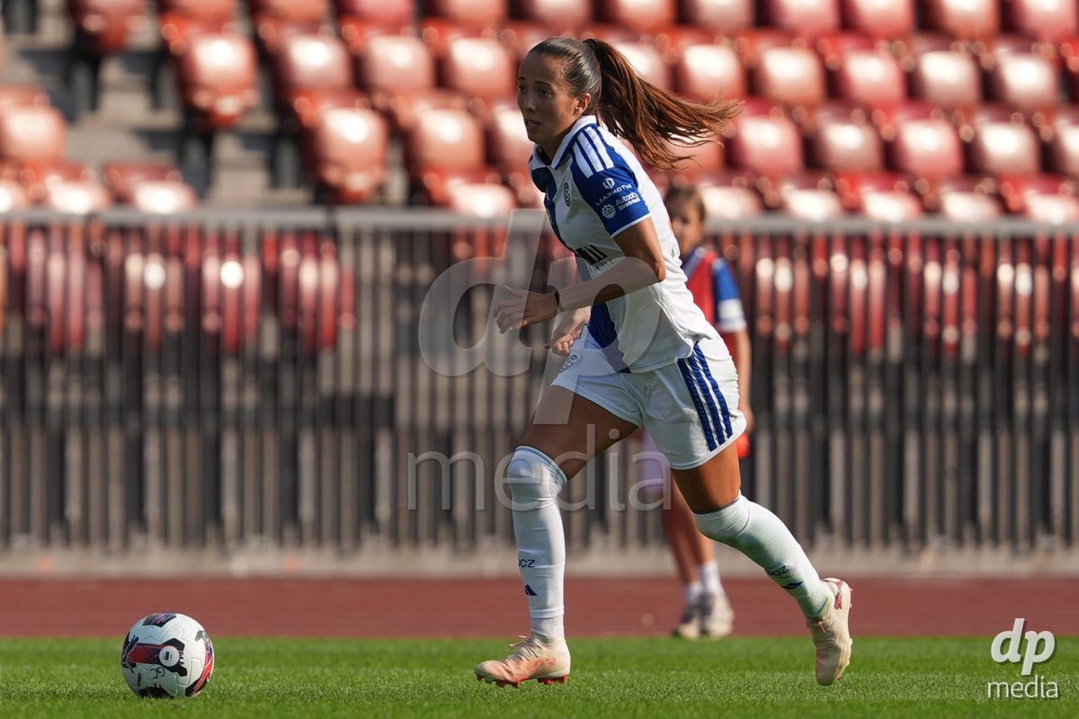 Schweiz: AXA Women's Super League 2026/2027, GC Frauenfussball vs FC Rapperswil-Jona - Stadion Letzigrund, Zürich: Marta Cazalla Garcia (15 Grasshoppers)