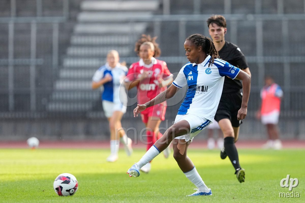 Schweiz: AXA Women's Super League 2026/2027, GC Frauenfussball vs FC Rapperswil-Jona - Stadion Letzigrund, Zürich: Paige Alicia Bailey Gayle (14 Grasshoppers)