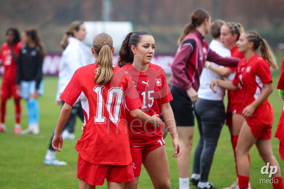 ZENICA, BOSNIA AND HERZEGOVINA - OCTOBER 10: Laura Kott Luzon during the UEFA Womens European Under-19 Qualifier match between Switzerland and England at FF BH Football Training Centre on October 10, 2026 in Zenica, Bosnia and Herzegovina. Photo: Denis Kapetanovic/Pixsell/DP Media