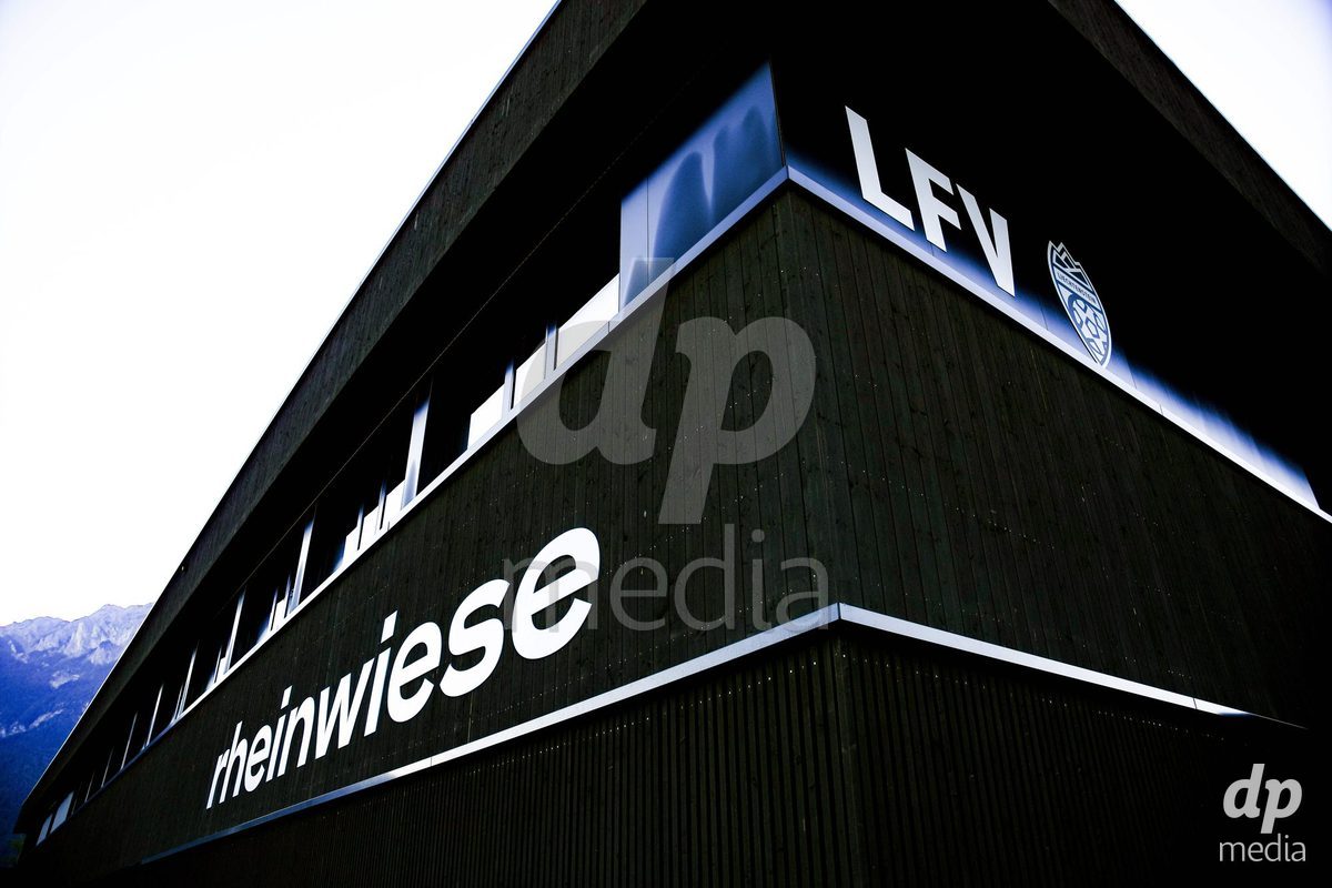 SCHAAN, LIECHTENSTEIN - OCTOBER 12: General exterior view of LFV Campus Rheinwiese prior to the UEFA European Under-17 Qualifier match between Israel and Switzerland at LFV Campus Rheinwiese on October 12, 2026 in Schaan, Liechtenstein.