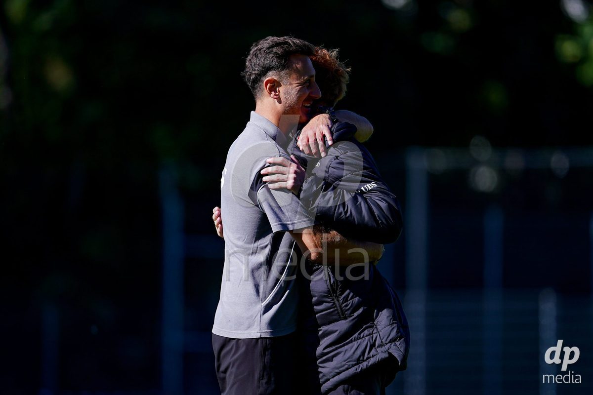 SCHAAN, LIECHTENSTEIN - OCTOBER 12: Ilija Borenovic, Head Coach of Switzerland, after the UEFA European Under-17 Qualifier match between Israel and Switzerland at LFV Campus Rheinwiese on October 12, 2026 in Schaan, Liechtenstein.