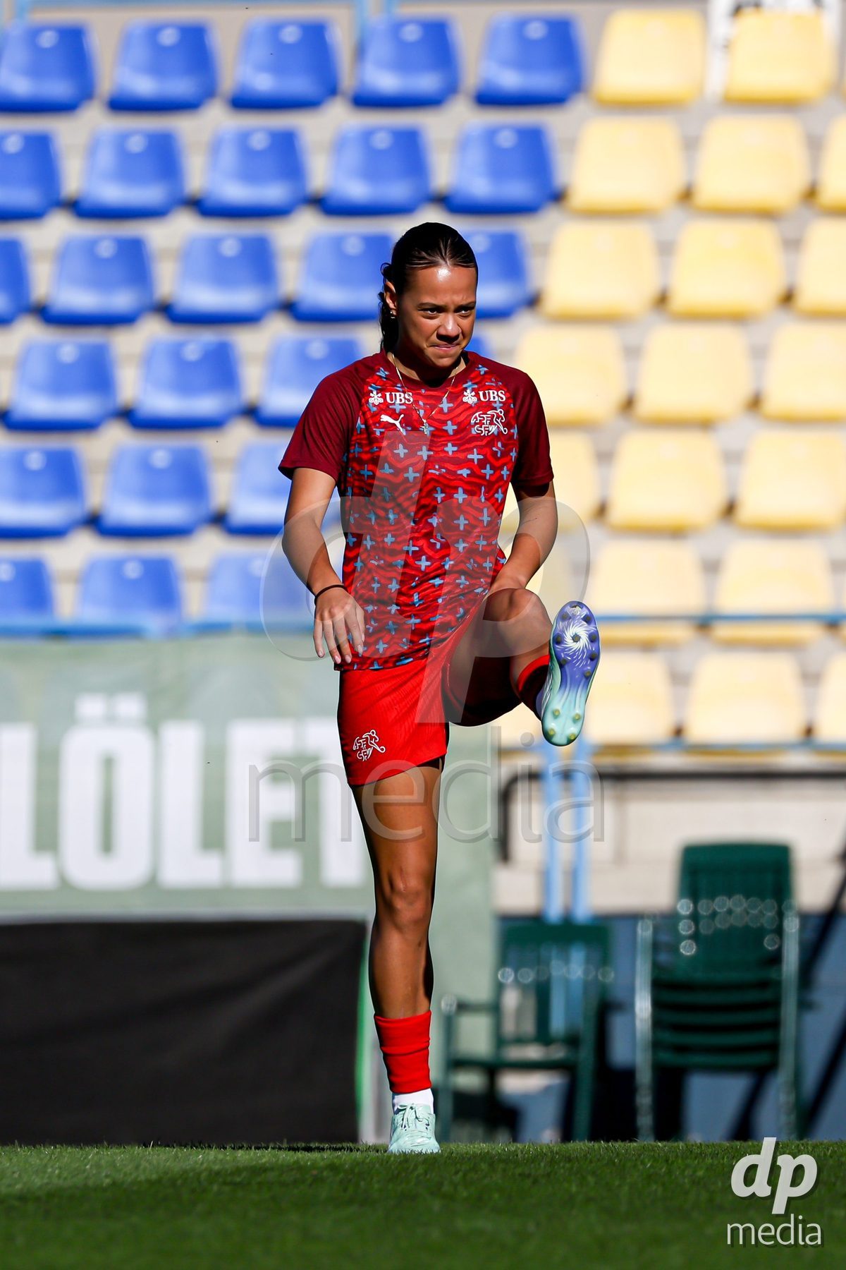 09.10.2026; Mezokovesd, Fussball - UEFA Women's European Qualifiers Playoff Round 1- Israel vs Schweiz: Iman Beney (SUI)(Pal Gollner/)