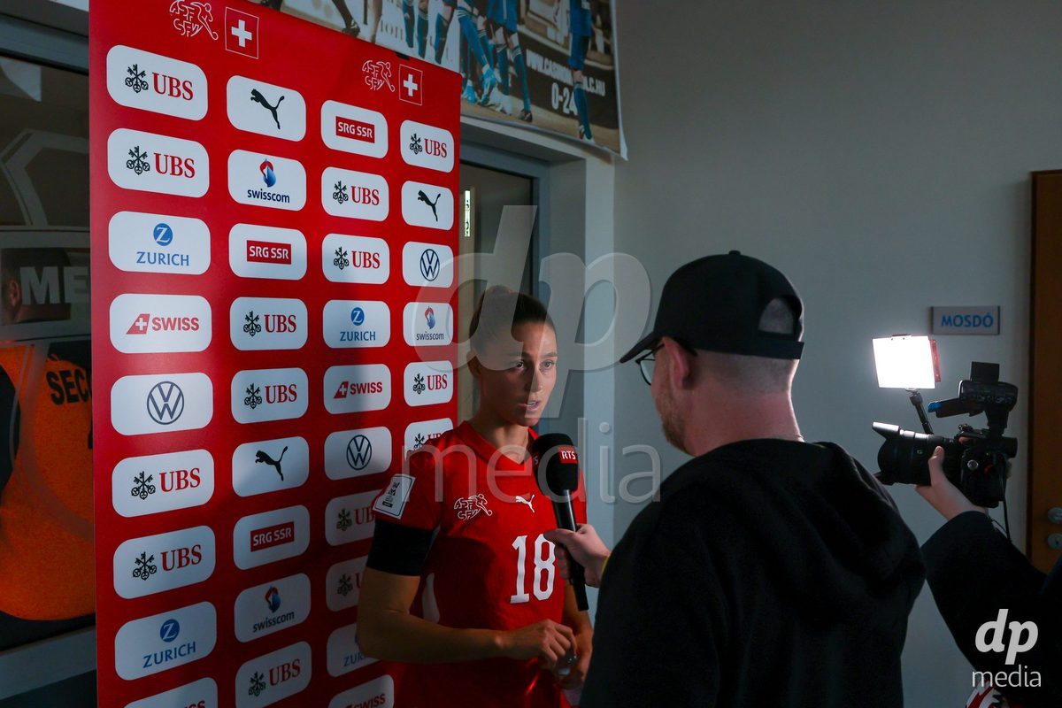 09.10.2026; Mezokovesd, Fussball - UEFA Women's European Qualifiers Playoff Round 1- Israel vs Schweiz: Viola Calligaris (SUI)(Pal Gollner/)