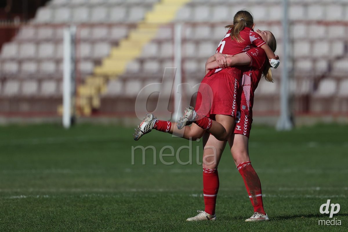 KAKANJ, BOSNIA AND HERZEGOVINA - OCTOBER 13: Astrid Engsig-Karup of Denmark and Asta Kynde of Denmark during the UEFA Womens European Under-19 Qualifier match between Denmark and Switzerland at Mladost Stadium on October 13, 2026 in Kakanj, Bosnia and Herzegovina. Photo: Armin Durgut/Pixsell/DP Media