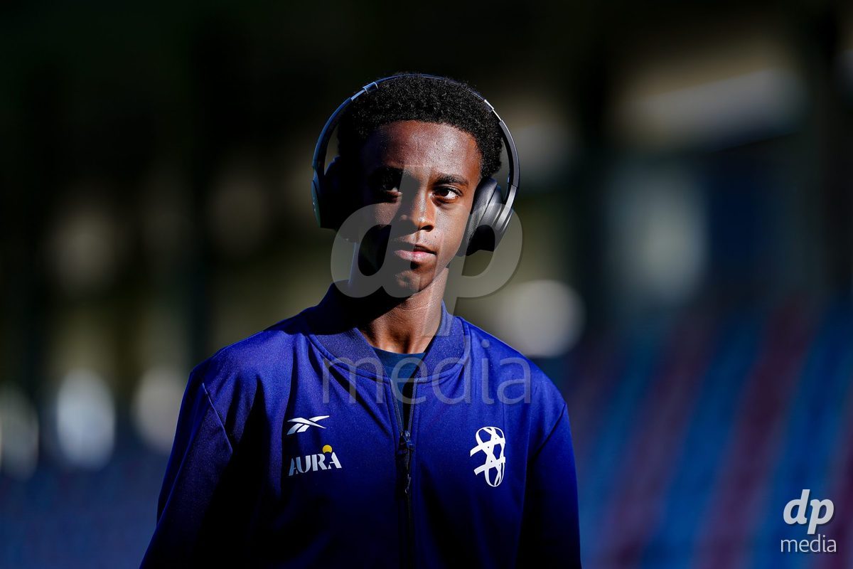 SCHAAN, LIECHTENSTEIN - OCTOBER 15: Players of Israel arrival during the UEFA European Under-17 Qualifier match between Spain and Israel at LFV Campus Rheinwiese on October 15, 2026 in Schaan, Liechtenstein.