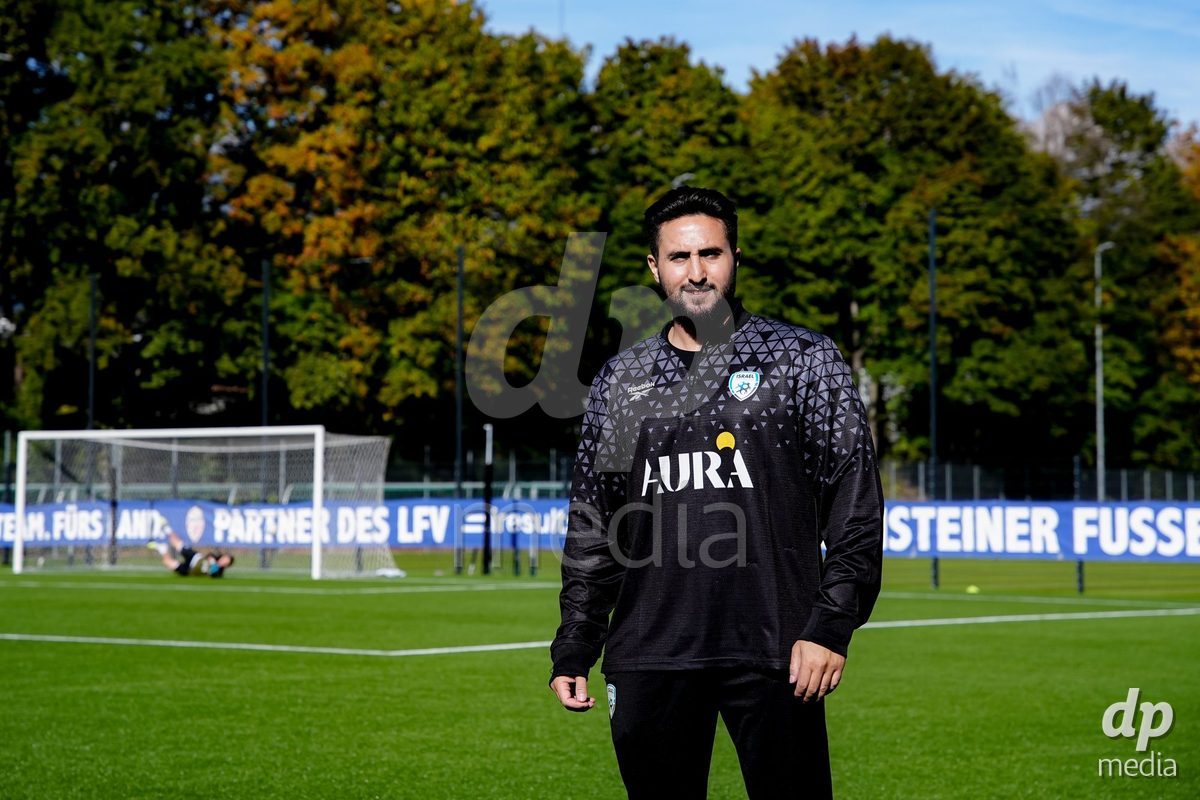 SCHAAN, LIECHTENSTEIN - OCTOBER 15: Staff of Israel during the UEFA European Under-17 Qualifier match between Spain and Israel at LFV Campus Rheinwiese on October 15, 2026 in Schaan, Liechtenstein.