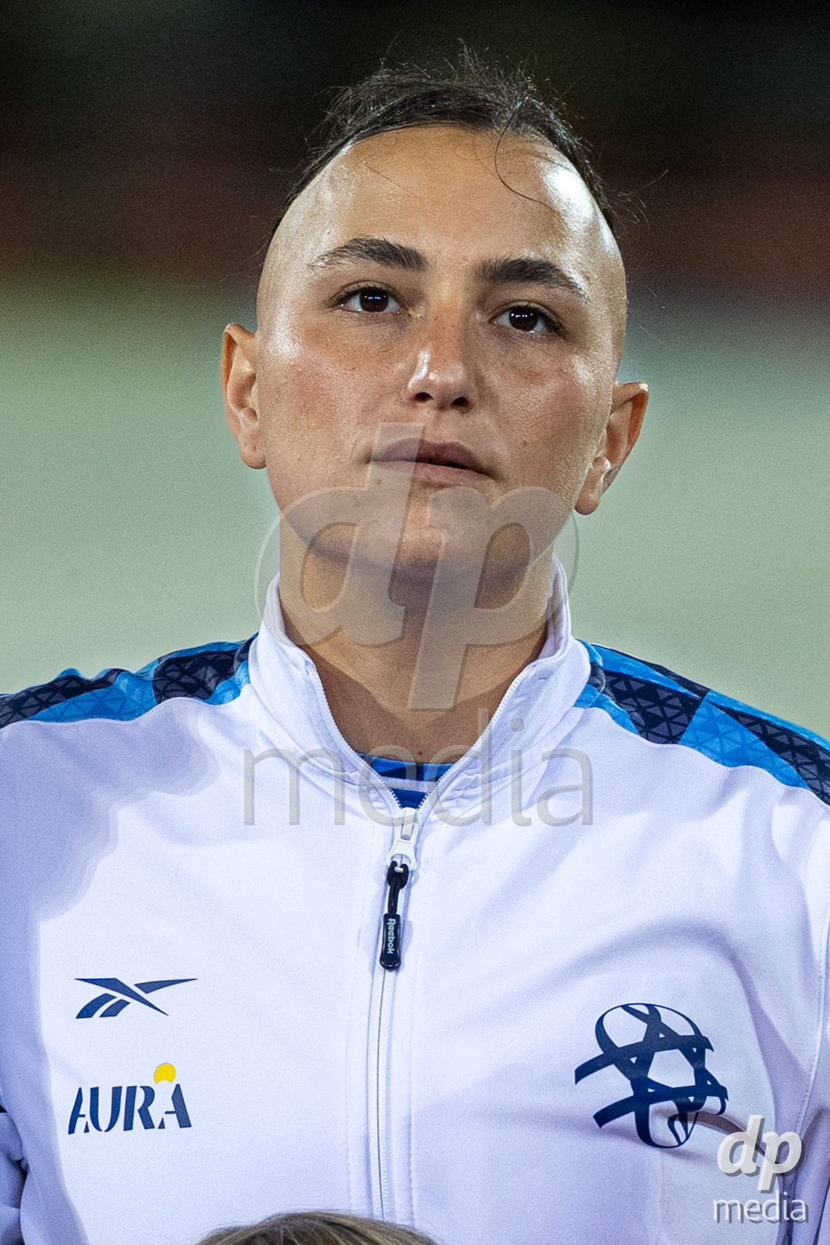 SION, SWITZERLAND, OCTOBER 13 : Zohar Cohen of Israel during the FIFA Women's World Cup 2027 Women's European Qualifiers Play-offs game between Switzerland and Israel at Stade de Tourbillon on October 13, 2026 in Sion, Switzerland.