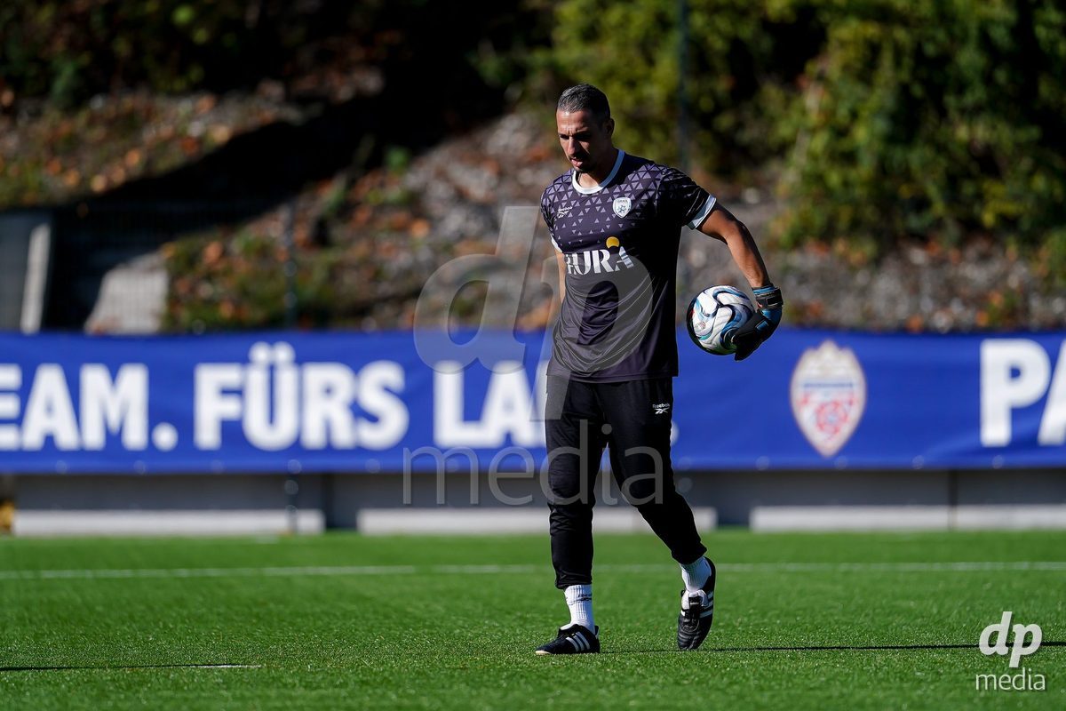 SCHAAN, LIECHTENSTEIN - OCTOBER 15: Staff of Israel during the UEFA European Under-17 Qualifier match between Spain and Israel at LFV Campus Rheinwiese on October 15, 2026 in Schaan, Liechtenstein.