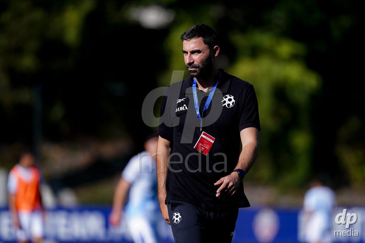 SCHAAN, LIECHTENSTEIN - OCTOBER 15: Staff of Israel during the UEFA European Under-17 Qualifier match between Spain and Israel at LFV Campus Rheinwiese on October 15, 2026 in Schaan, Liechtenstein.