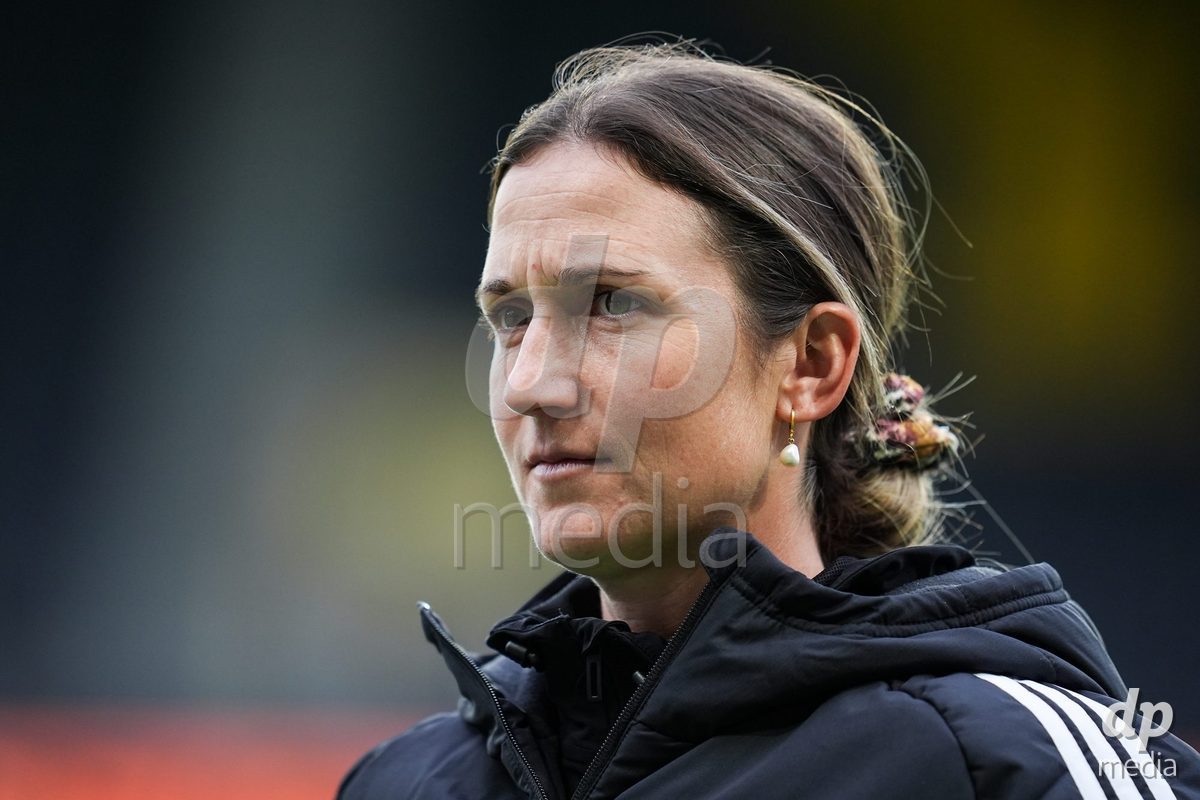 BERN, SWITZERLAND - OCTOBER 17: Laura Vetterlein of Grasshopper Club Zurich looks on during the AXA Women's Super League match between BSC YB Frauen and GC Frauenfussball at Wankdorf Stadion on October 17, 2026 in Bern, Switzerland.