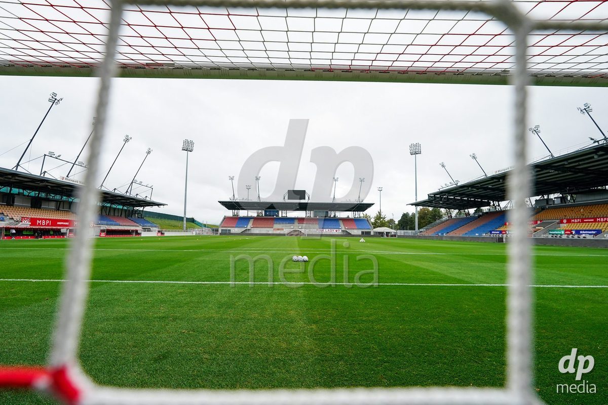 VADUZ, LIECHTENSTEIN - OCTOBER 18: General view inside the stadium prior to the UEFA European Under-17 Qualifier match between Switzerland and Spain at Rheinpark Stadion on October 18, 2026 in Vaduz, Liechtenstein.