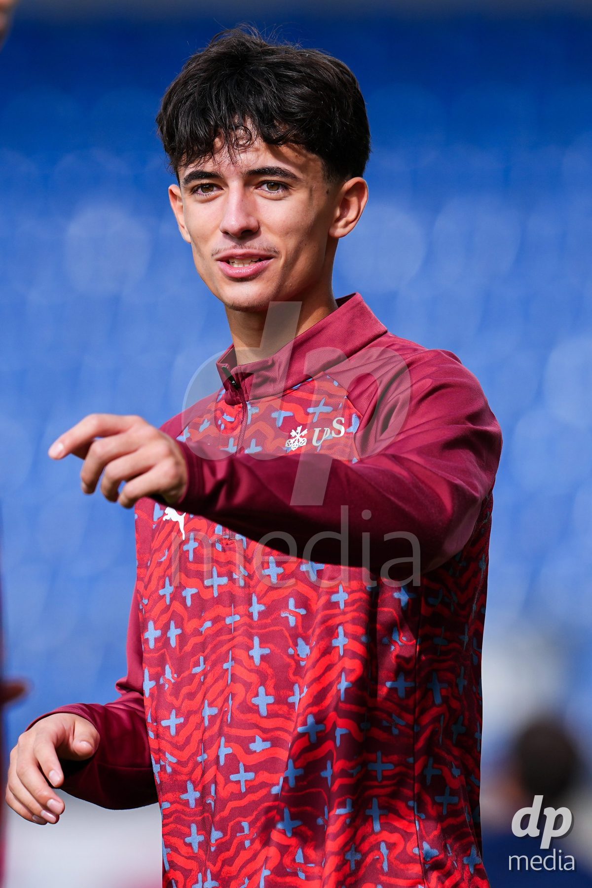 VADUZ, LIECHTENSTEIN - OCTOBER 18: Portrait (headshot/close up) of Romeo Mijic of Switzerland during the UEFA European Under-17 Qualifier match between Switzerland and Spain at Rheinpark Stadion on October 18, 2026 in Vaduz, Liechtenstein.