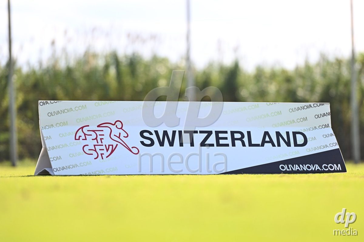 OLIVA NOVA, SPAIN - OCTOBER 22: International Women's Friendly match between Hungary U17 and Switzerland U17 at Oliva Nova Sports Center on October 22, 2026 in Oliva Nova, Spain.