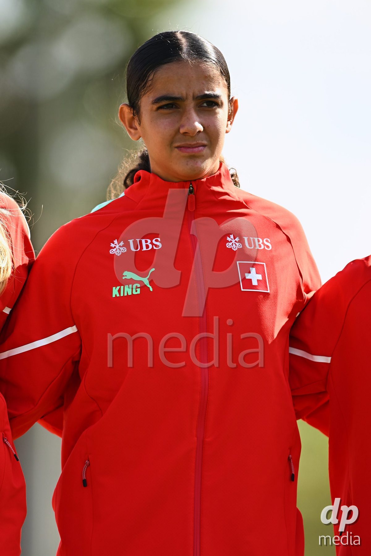 OLIVA NOVA, SPAIN - OCTOBER 22: Abby Blanco Acevedo of Switzerland during the International Women's Friendly match between Hungary U17 and Switzerland U17 at Oliva Nova Sports Center on October 22, 2026 in Oliva Nova, Spain.
