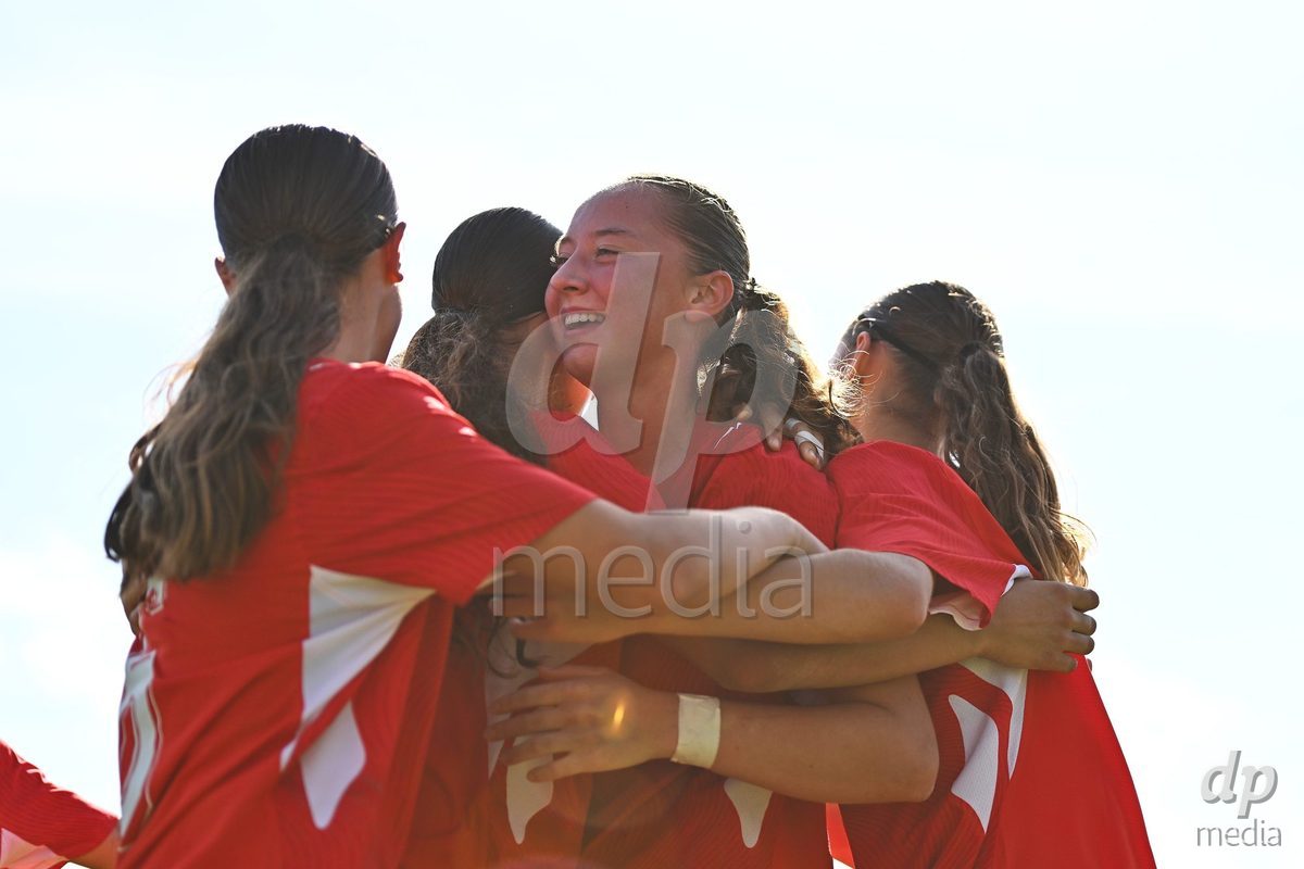 OLIVA NOVA, SPAIN - OCTOBER 22: Melissa Mettraux of Switzerland during the International Women's Friendly match between Hungary U17 and Switzerland U17 at Oliva Nova Sports Center on October 22, 2026 in Oliva Nova, Spain.