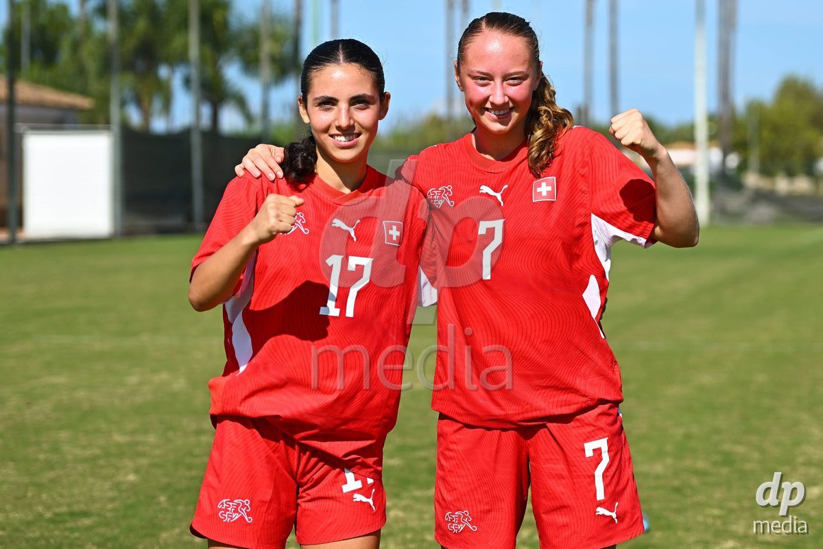 OLIVA NOVA, SPAIN - OCTOBER 22: XXXX during the International Women's Friendly match between Hungary U17 and Switzerland U17 at Oliva Nova Sports Center on October 22, 2026 in Oliva Nova, Spain.