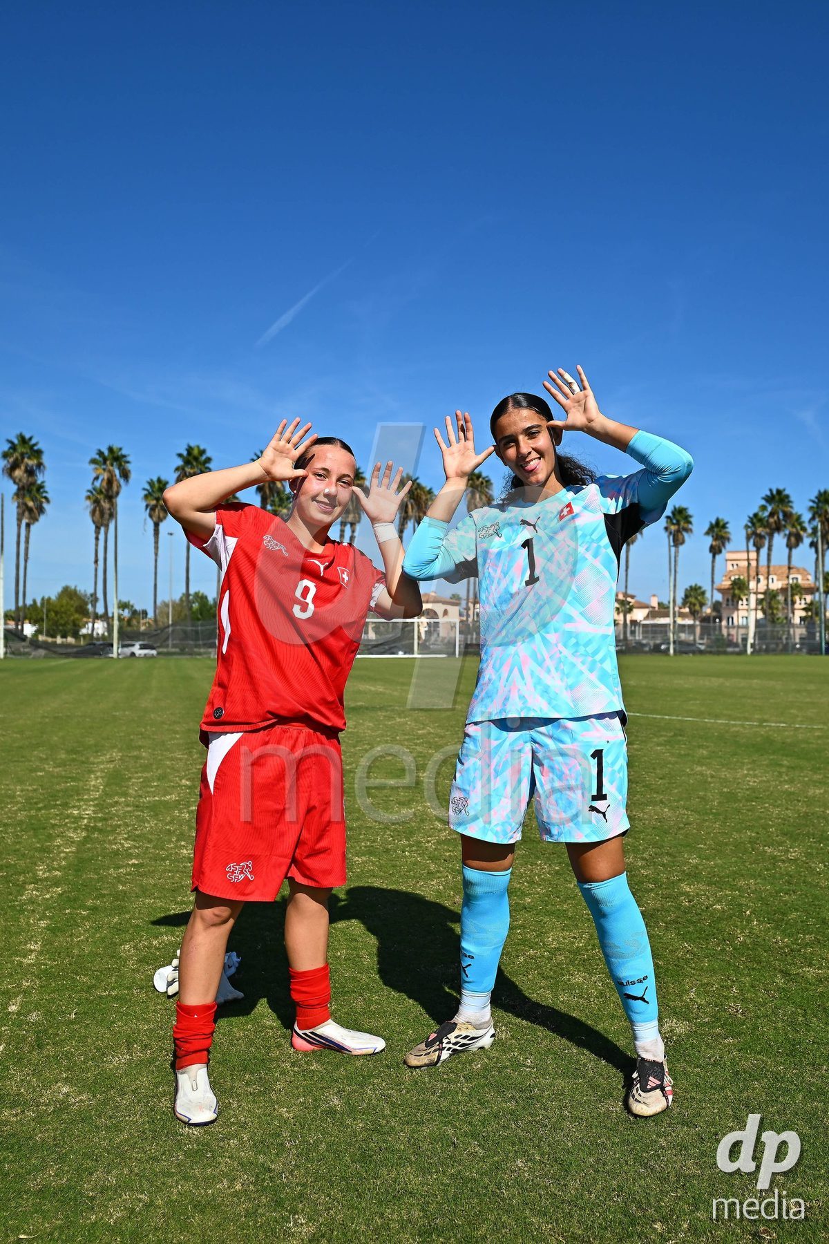 OLIVA NOVA, SPAIN - OCTOBER 22: XXXX during the International Women's Friendly match between Hungary U17 and Switzerland U17 at Oliva Nova Sports Center on October 22, 2026 in Oliva Nova, Spain.
