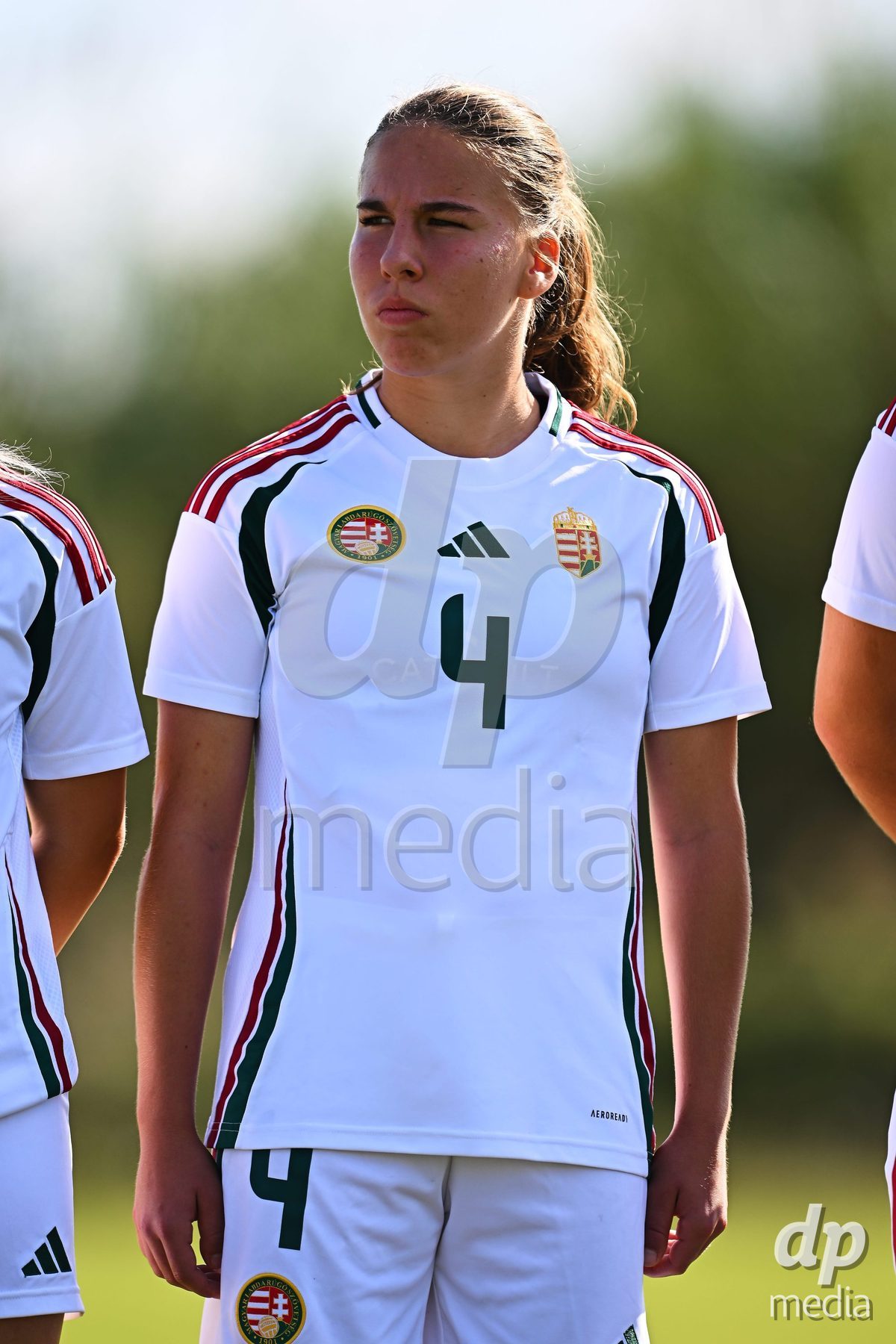 OLIVA NOVA, SPAIN - OCTOBER 22: Luca Magyar of Hungary during the International Women's Friendly match between Hungary U17 and Switzerland U17 at Oliva Nova Sports Center on October 22, 2026 in Oliva Nova, Spain.