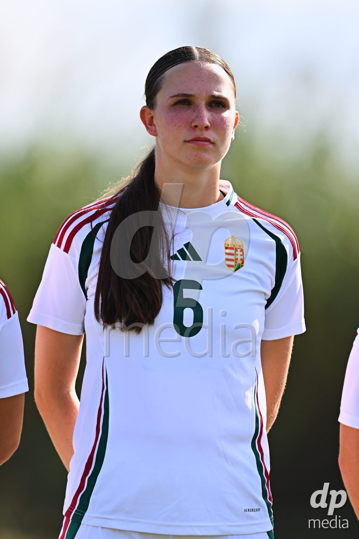 OLIVA NOVA, SPAIN - OCTOBER 22: Boglarka Tramontini of Hungary during the International Women's Friendly match between Hungary U17 and Switzerland U17 at Oliva Nova Sports Center on October 22, 2026 in Oliva Nova, Spain.