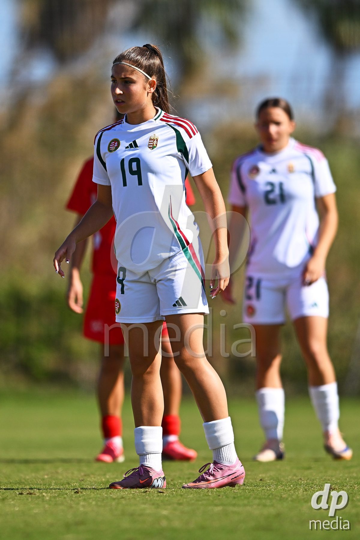 OLIVA NOVA, SPAIN - OCTOBER 22: Dorka Palatin of Hungary the International Women's Friendly match between Hungary U17 and Switzerland U17 at Oliva Nova Sports Center on October 22, 2026 in Oliva Nova, Spain.