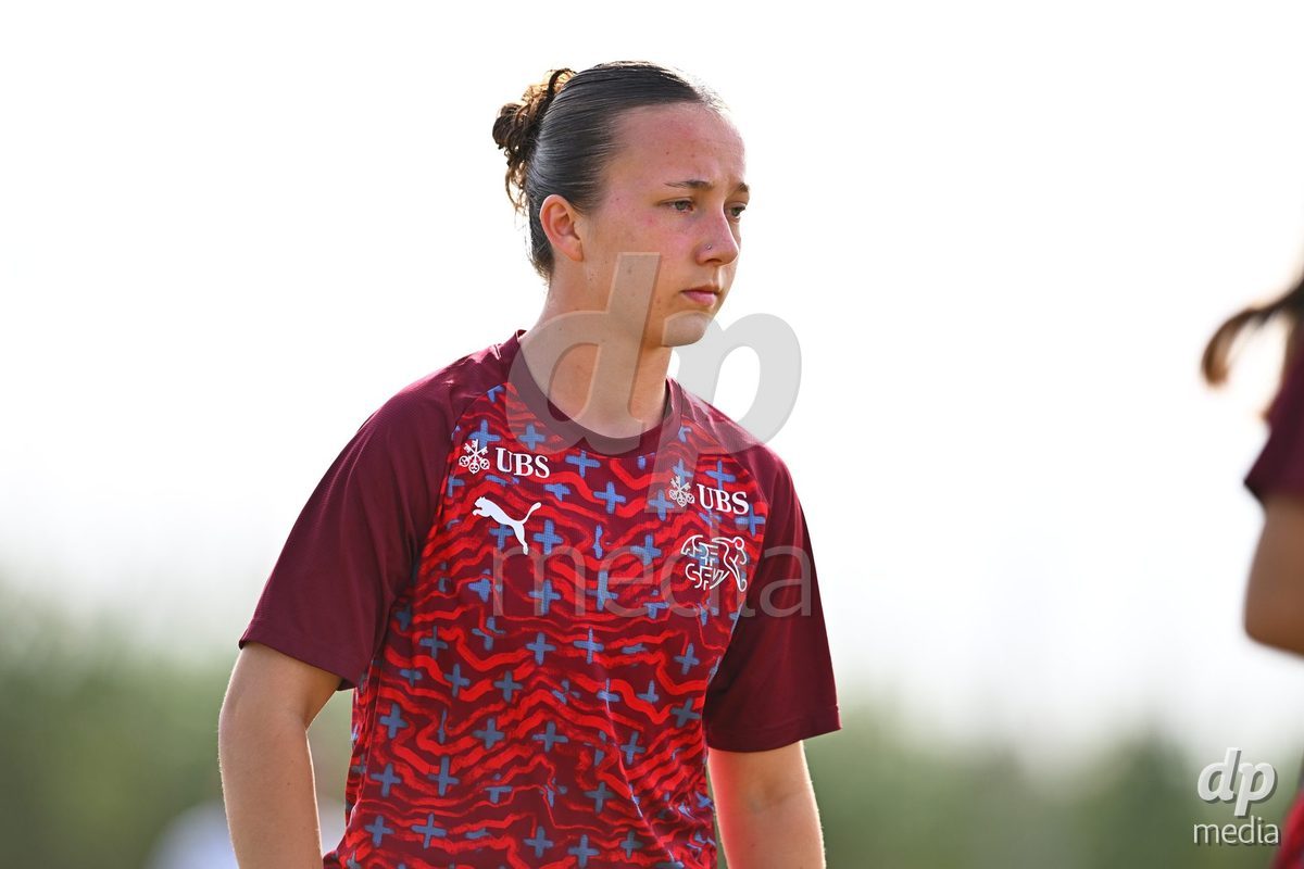 OLIVA NOVA, SPAIN - OCTOBER 24: International Women's Friendly match between Switzerland U17 and Hungary U17 at Oliva Nova Sports Center on October 24, 2026 in Oliva Nova, Spain.