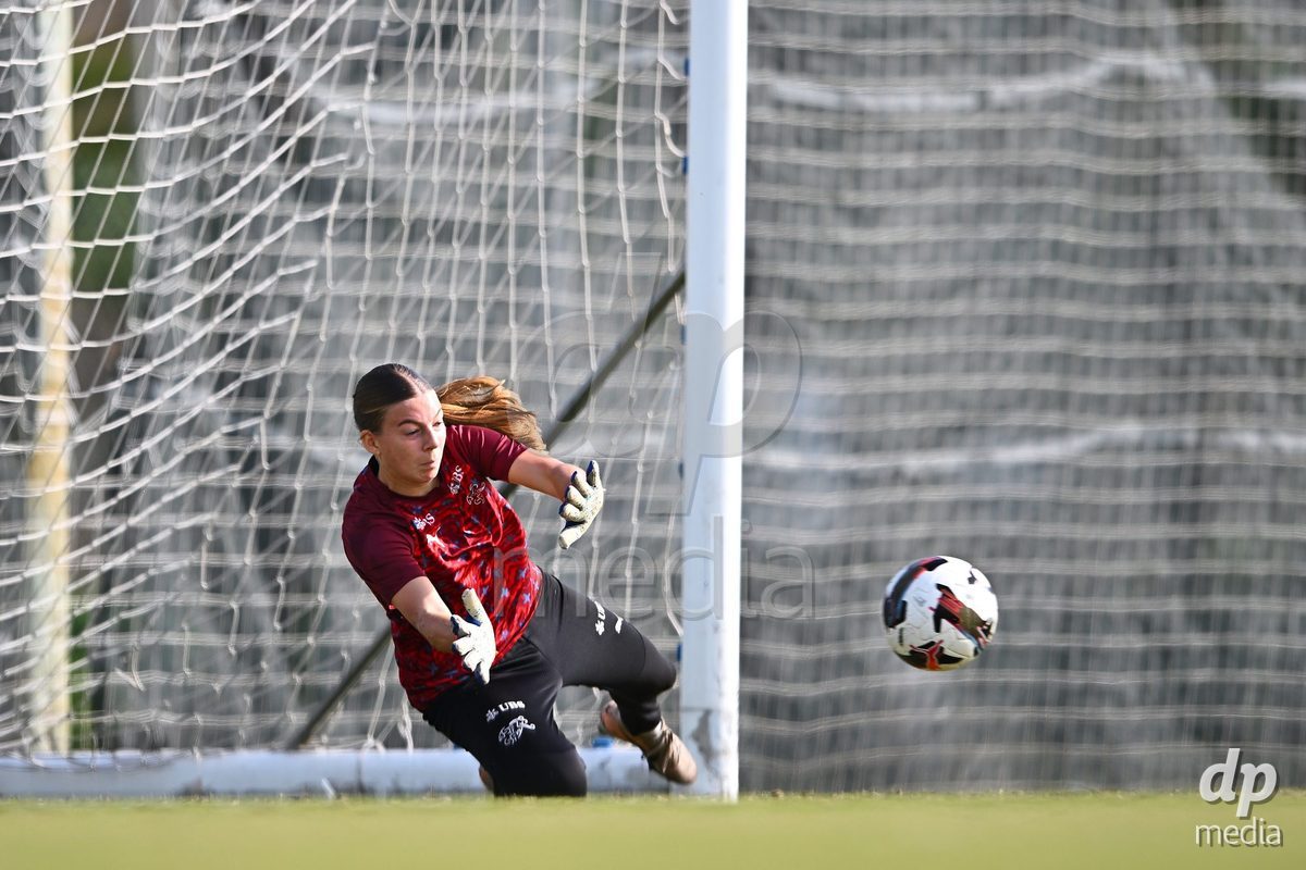 OLIVA NOVA, SPAIN - OCTOBER 24: Mara Paul Goalkeeper of Switzerland during the International Women's Friendly match between Switzerland U17 and Hungary U17 at Oliva Nova Sports Center on October 24, 2026 in Oliva Nova, Spain.