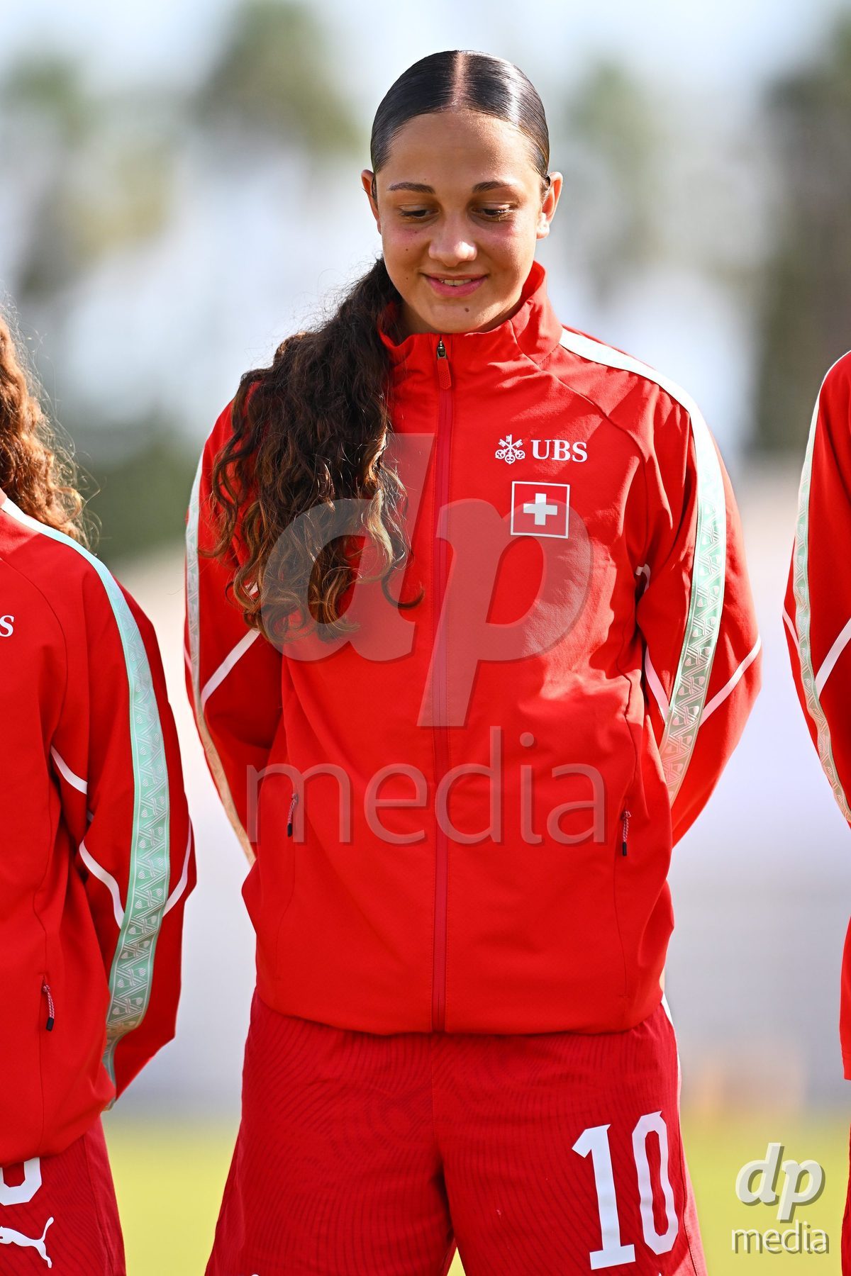 OLIVA NOVA, SPAIN - OCTOBER 24: Melissa Mettraux of Switzerland during the International Women's Friendly match between Switzerland U17 and Hungary U17 at Oliva Nova Sports Center on October 24, 2026 in Oliva Nova, Spain.