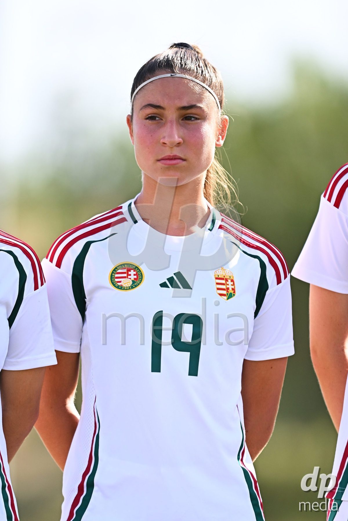 OLIVA NOVA, SPAIN - OCTOBER 24: Dorka Palatin of Hungary during the International Women's Friendly match between Switzerland U17 and Hungary U17 at Oliva Nova Sports Center on October 24, 2026 in Oliva Nova, Spain.